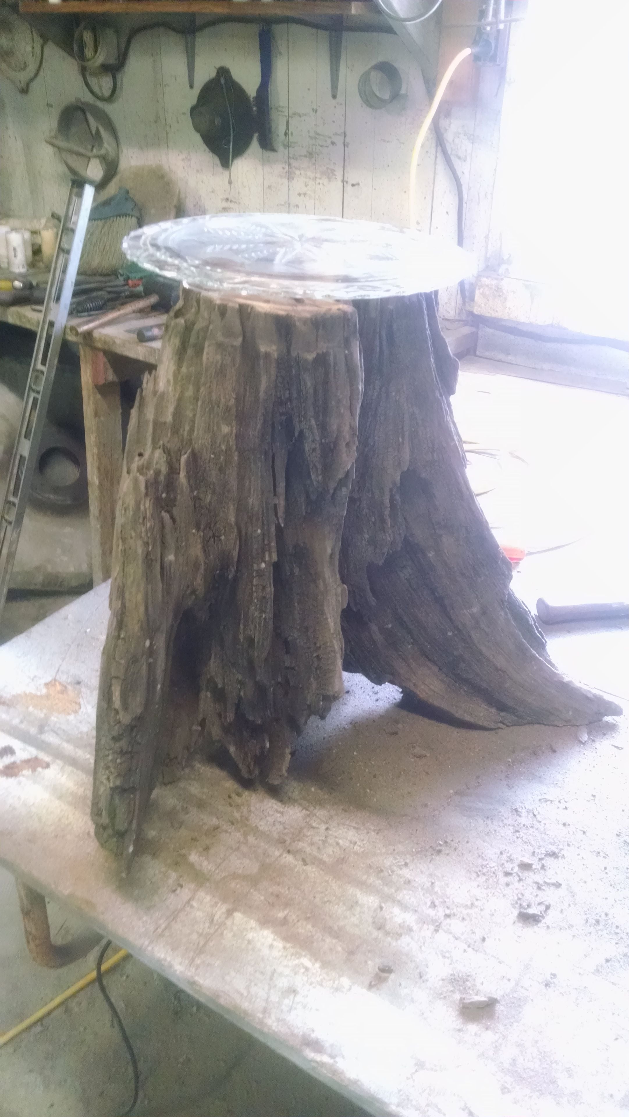Tree Trunk Cake Stand 2 