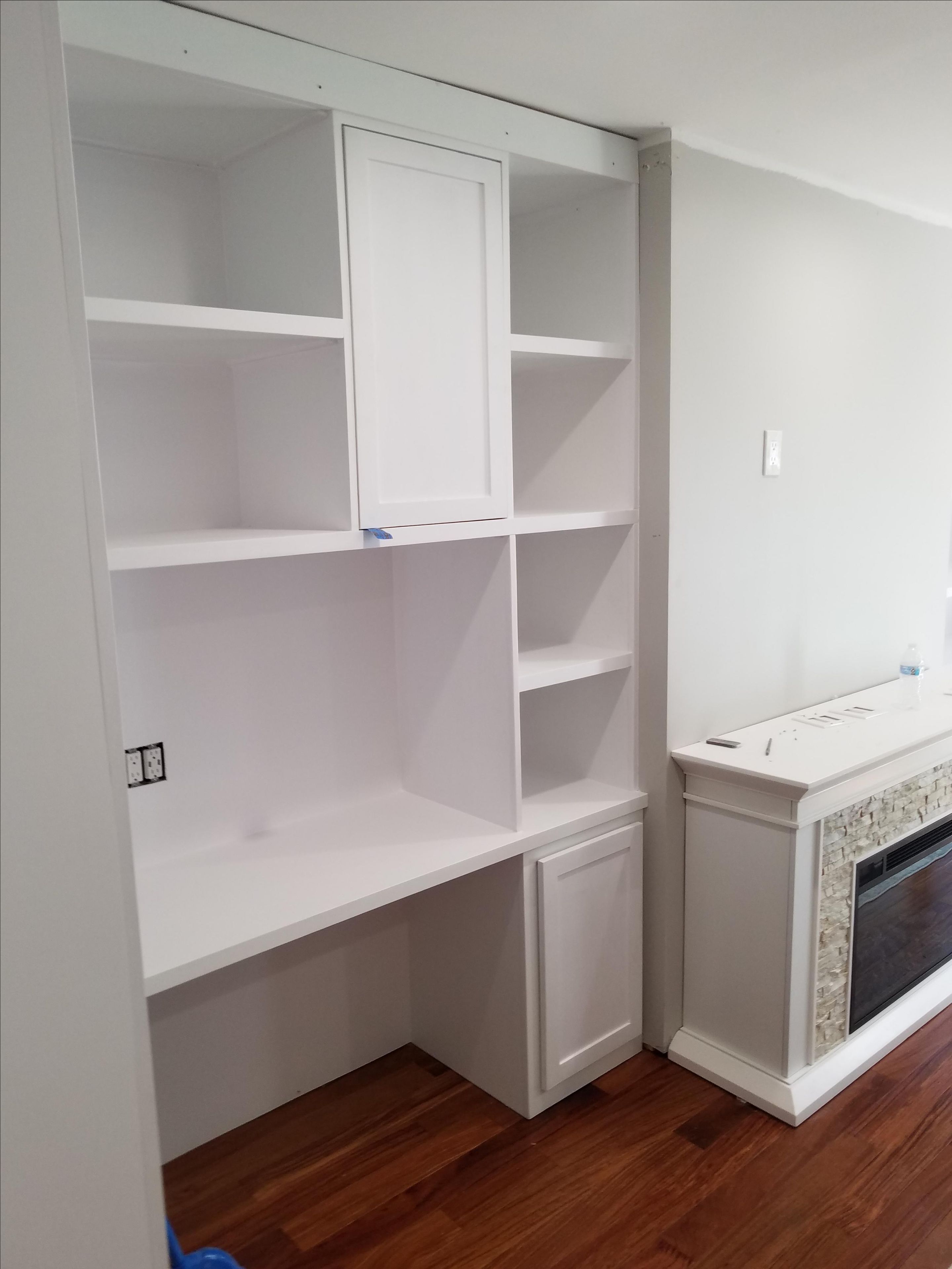 Custom Built In Office/Shelving Storage System