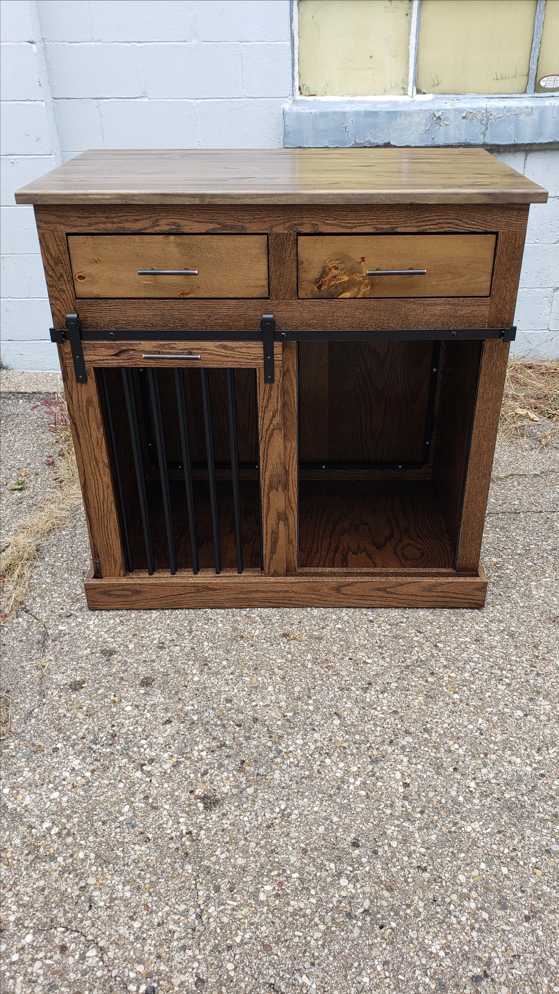 Custom Interior Dog Kennel 5 