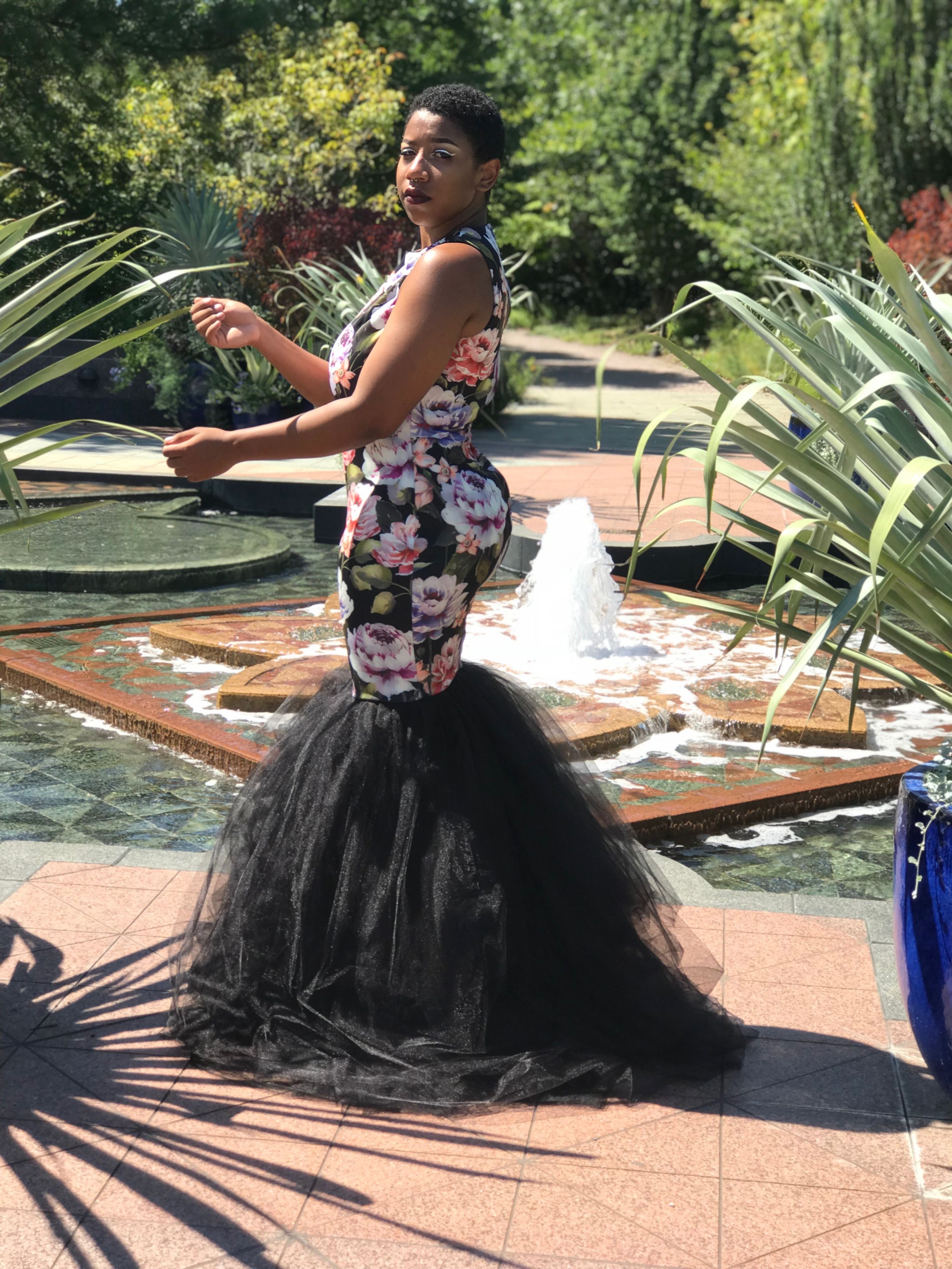 Form Fitting Mermaid Gown 2 