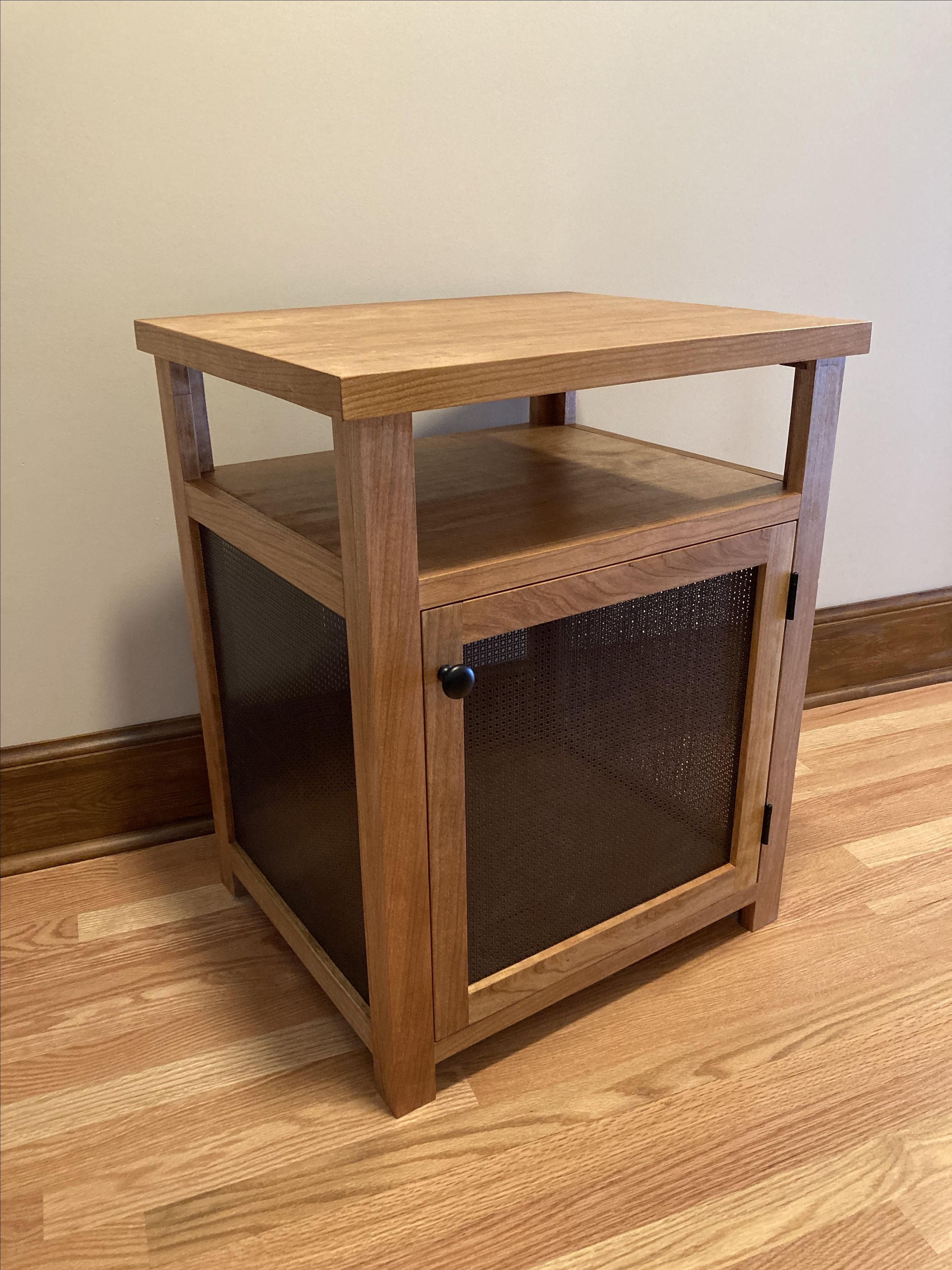 Cherry Stand For Infrared Space Heater And/Or Tv