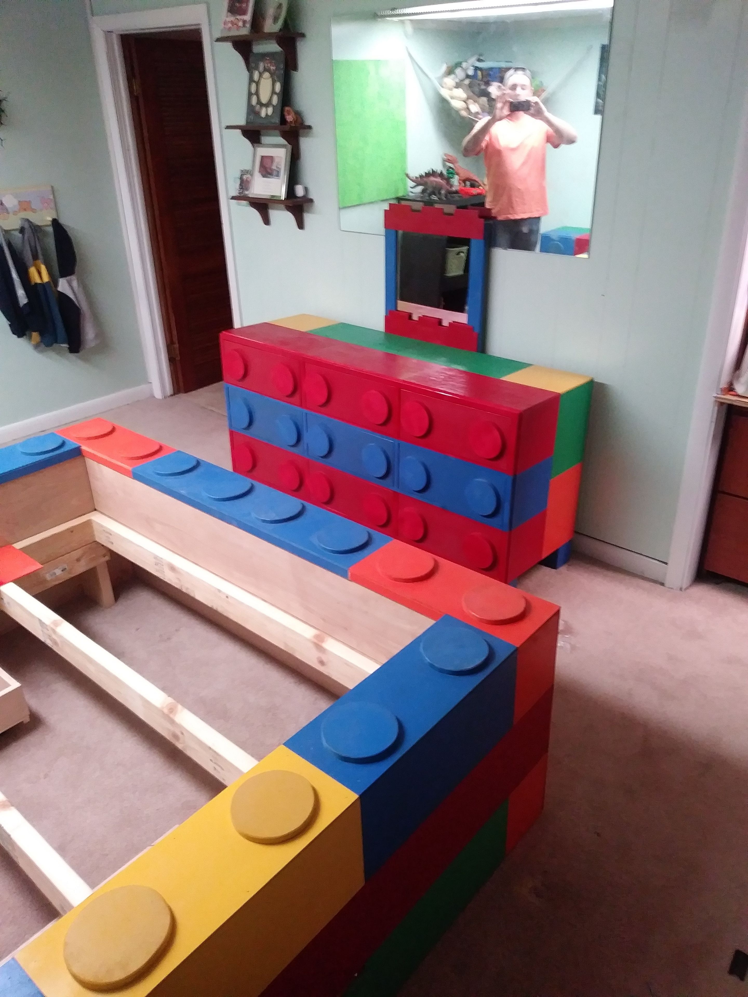 Lego Bed For Kids, Childs Lego Bed 6