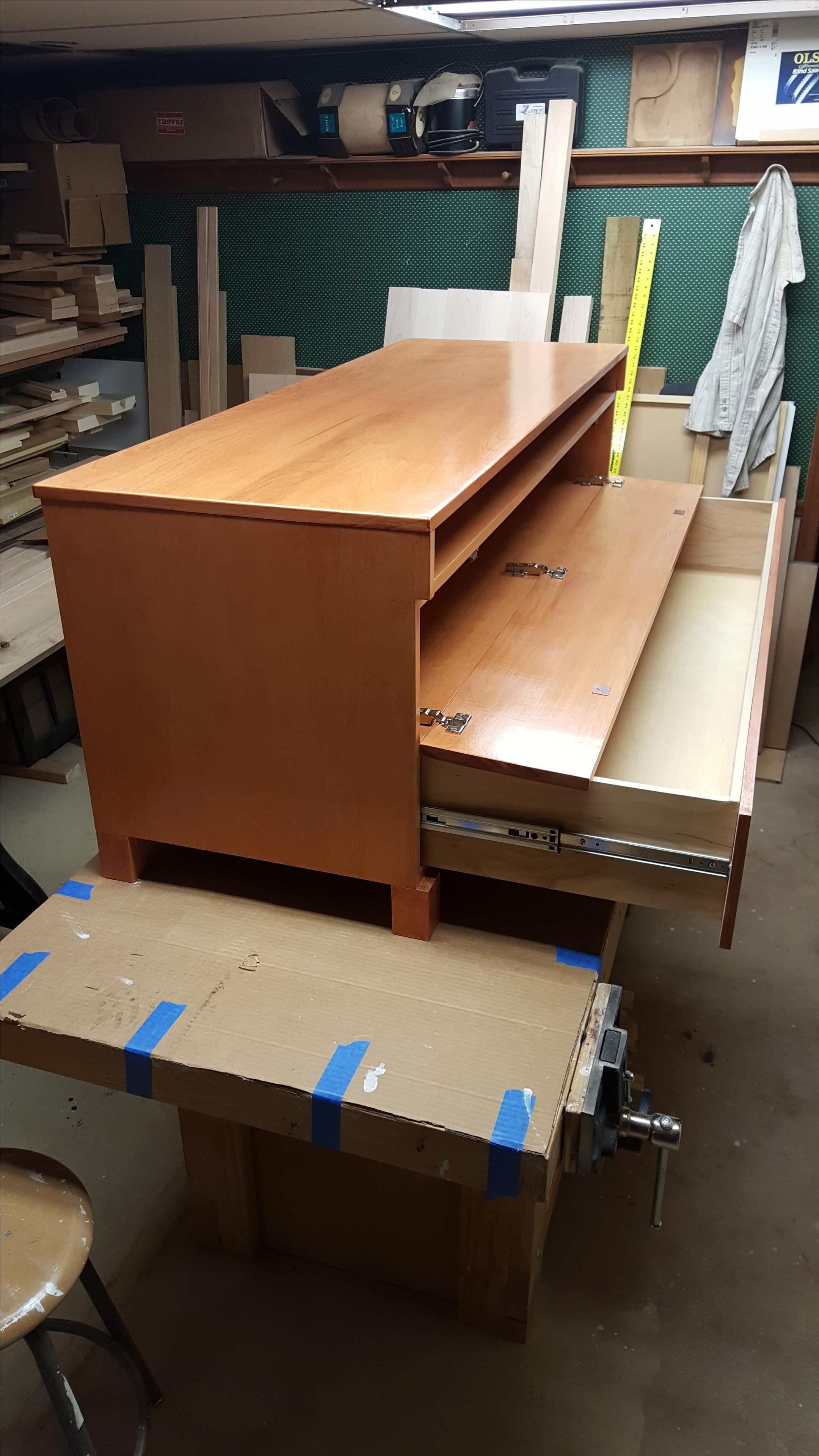 Maple Media Cabinet 3