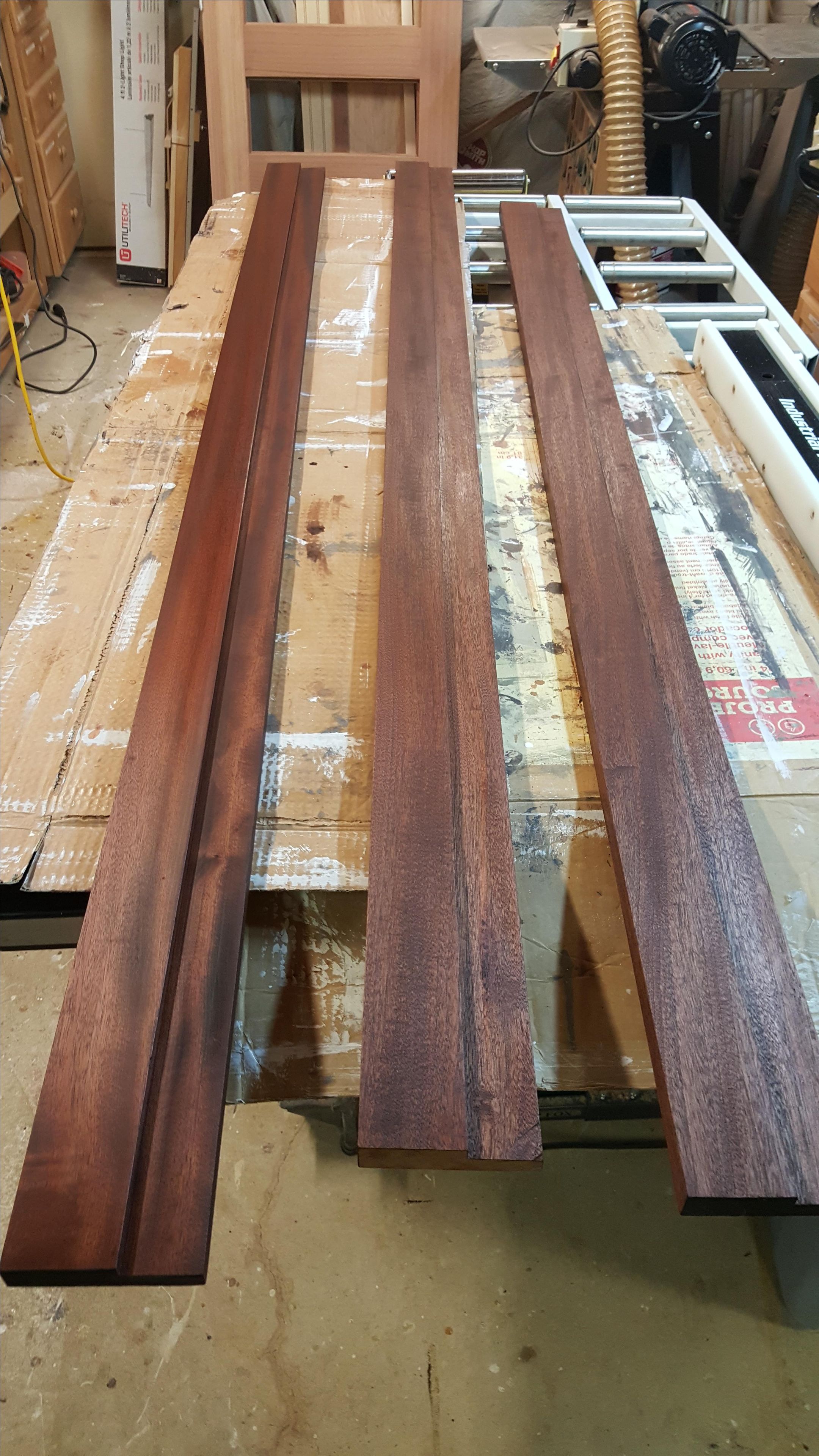 Sapele Exterior Door Unit 2