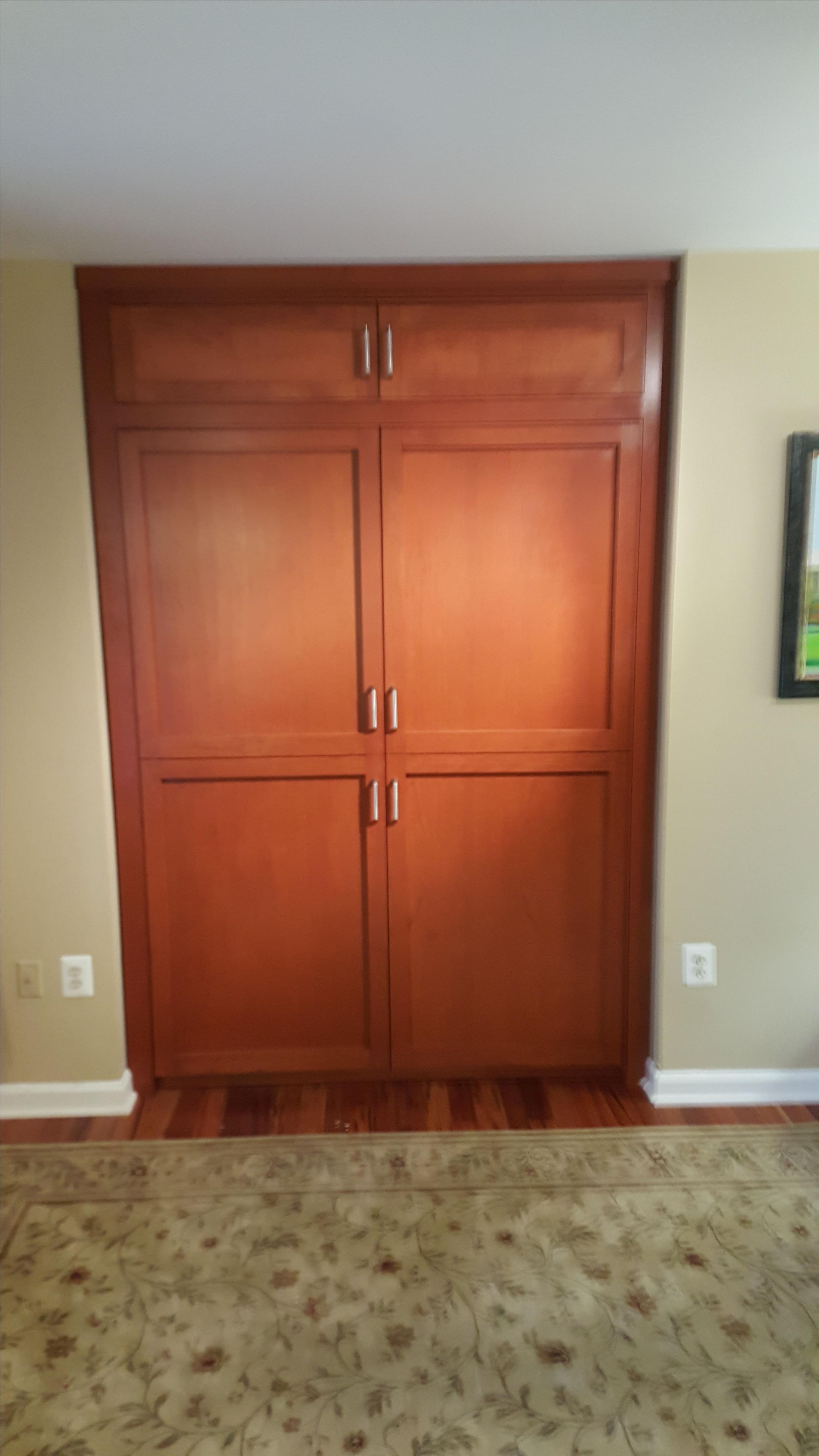 Cherry Murphy Bed 1 