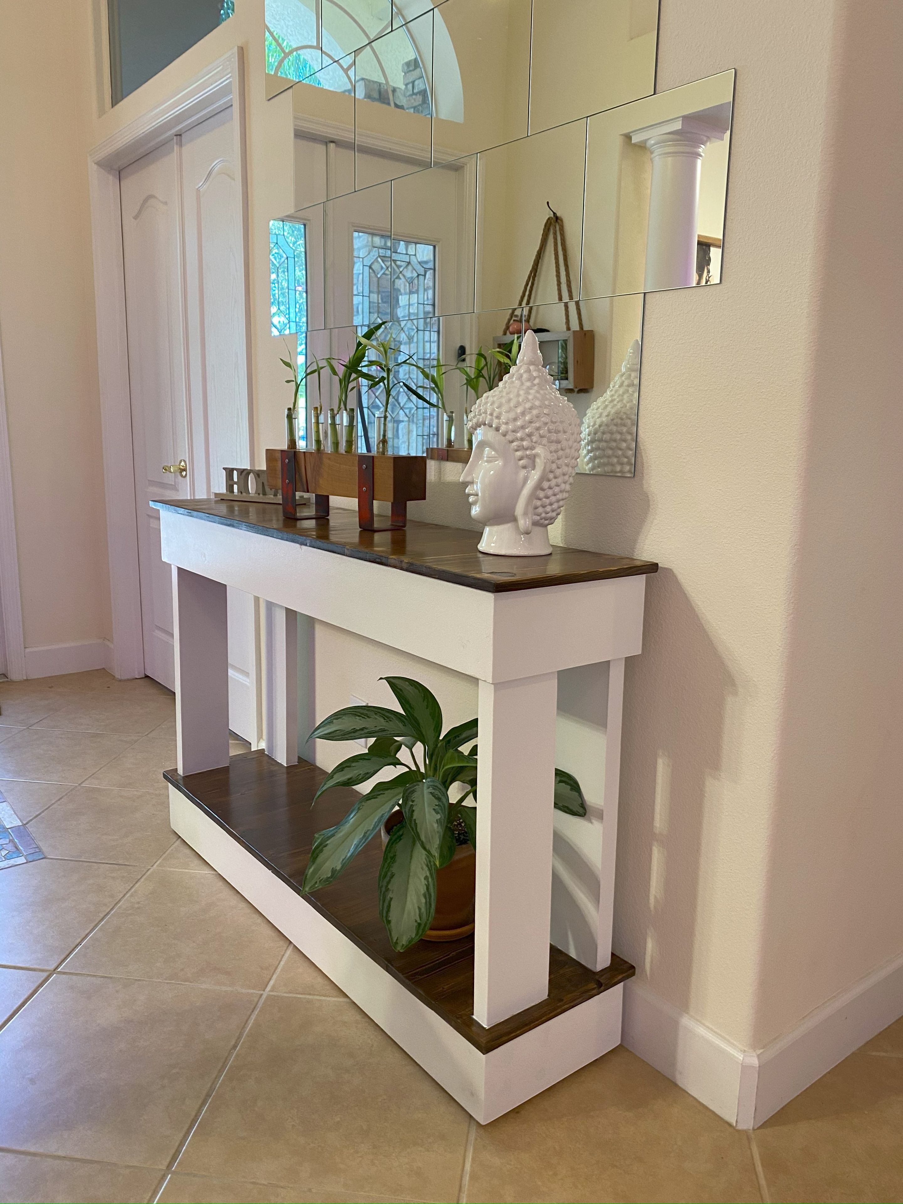 Console Table, Entryway Table, Reclaimed Wood Side Table, Side Sofa Table 2