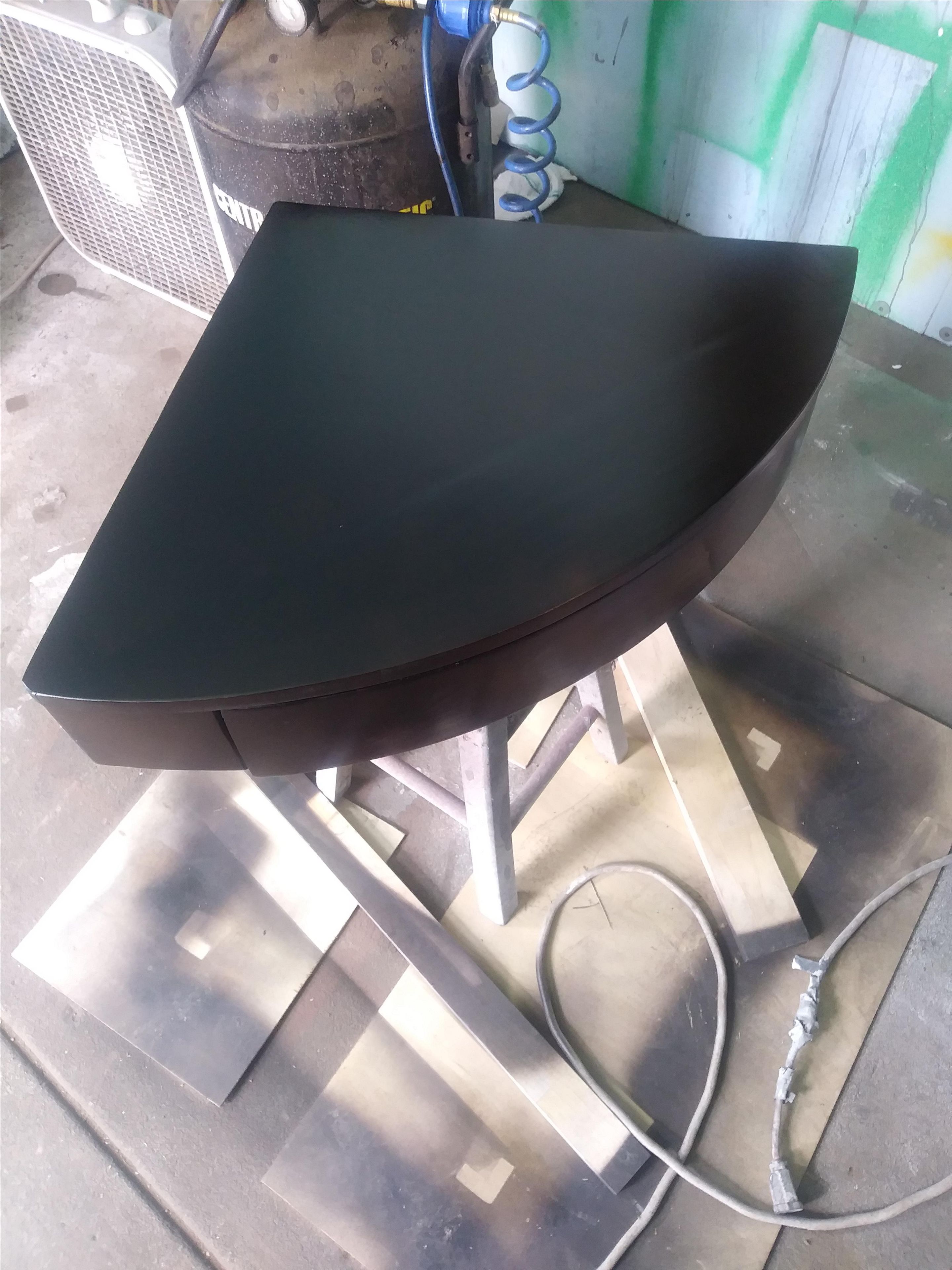Curved Corner Makeup Vanity 2 