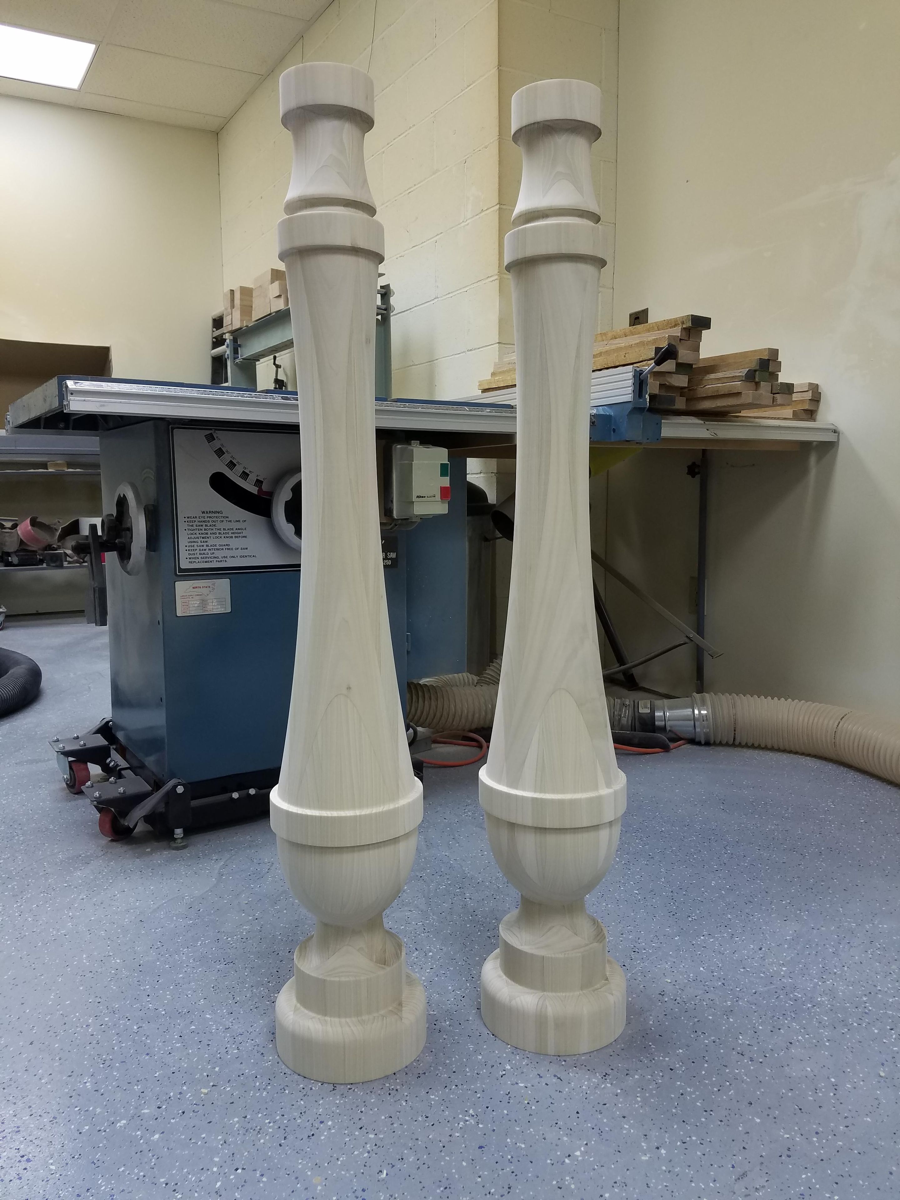 Turned Stair Newel Post 6