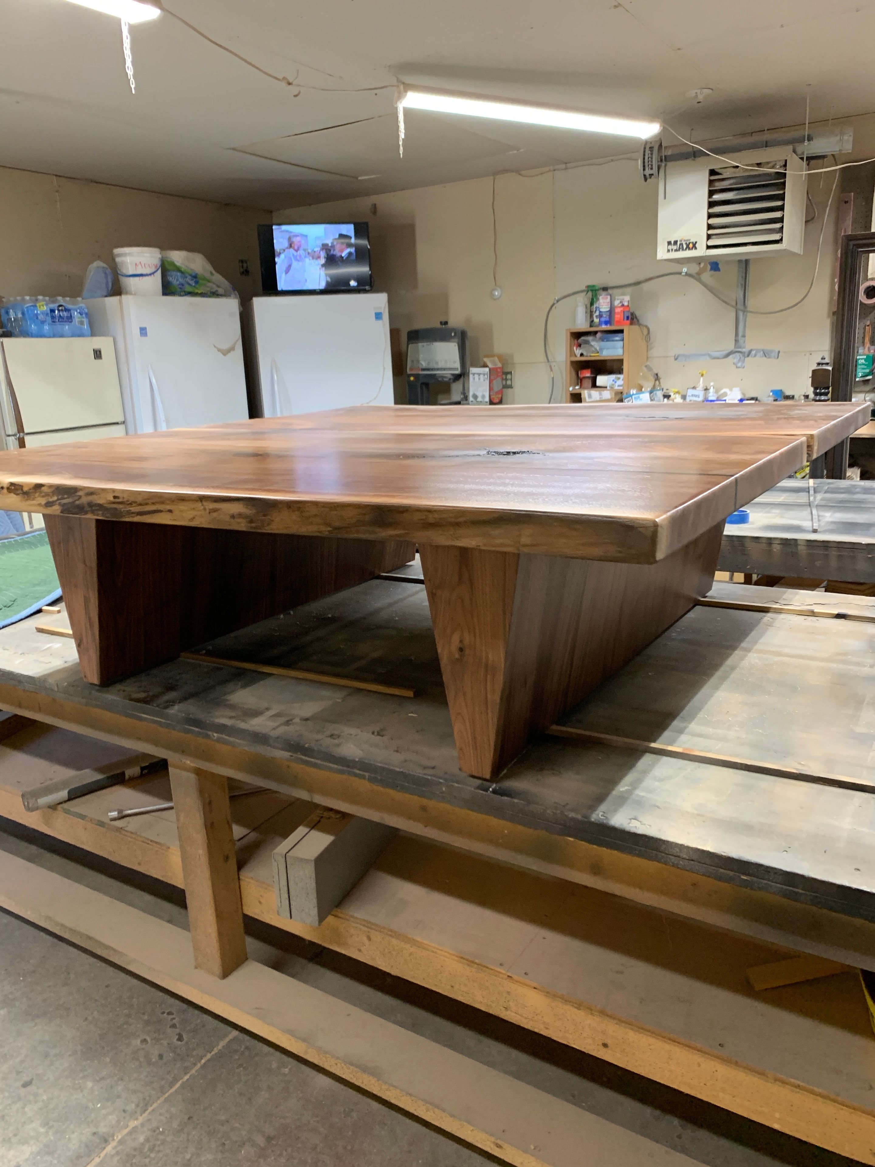 Live Edge Book matched Walnut 2 
