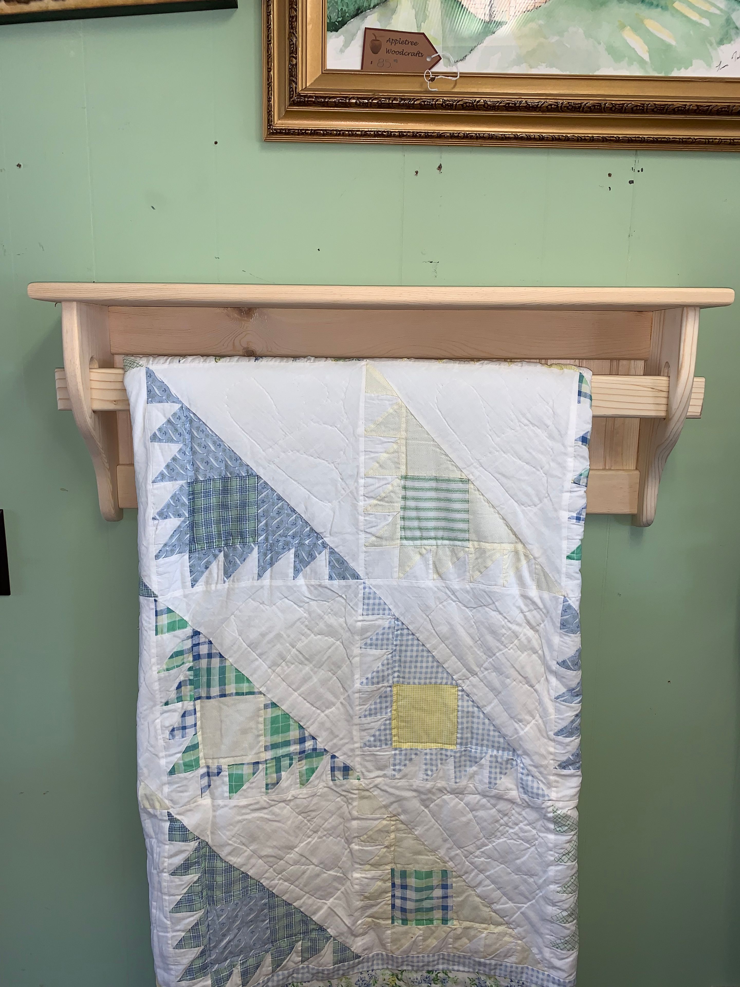 Towel Rod , Quilt Hanger 5