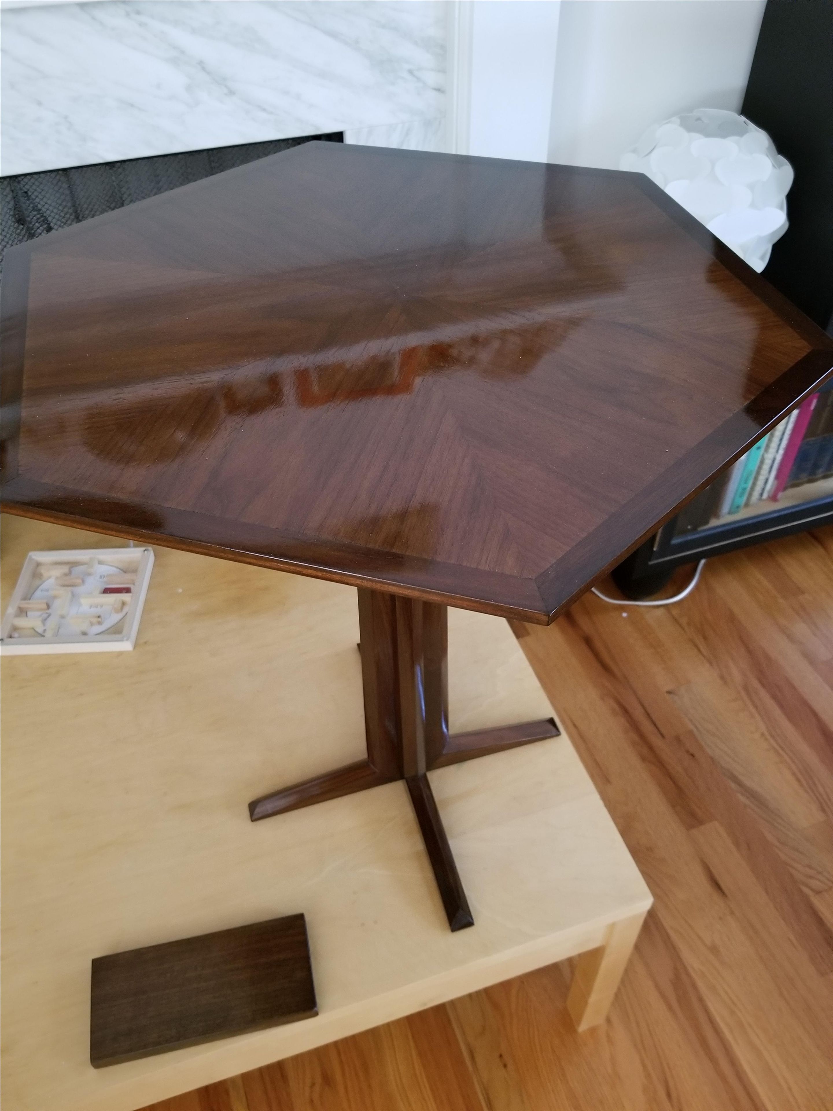 Black Stained Ash Nightstands 2