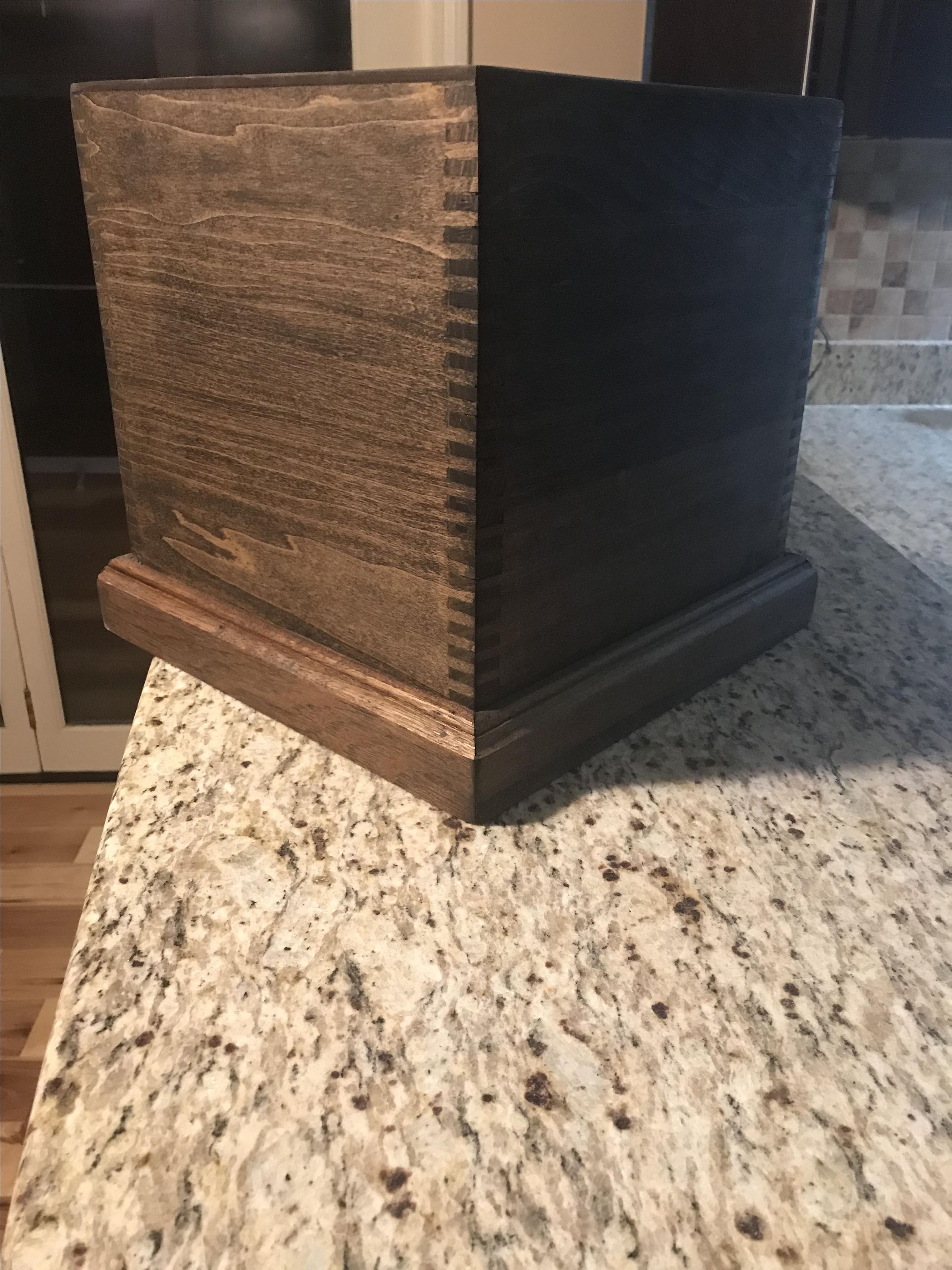 The Rustic Collection: Rustic Wooden Rubbish Bin