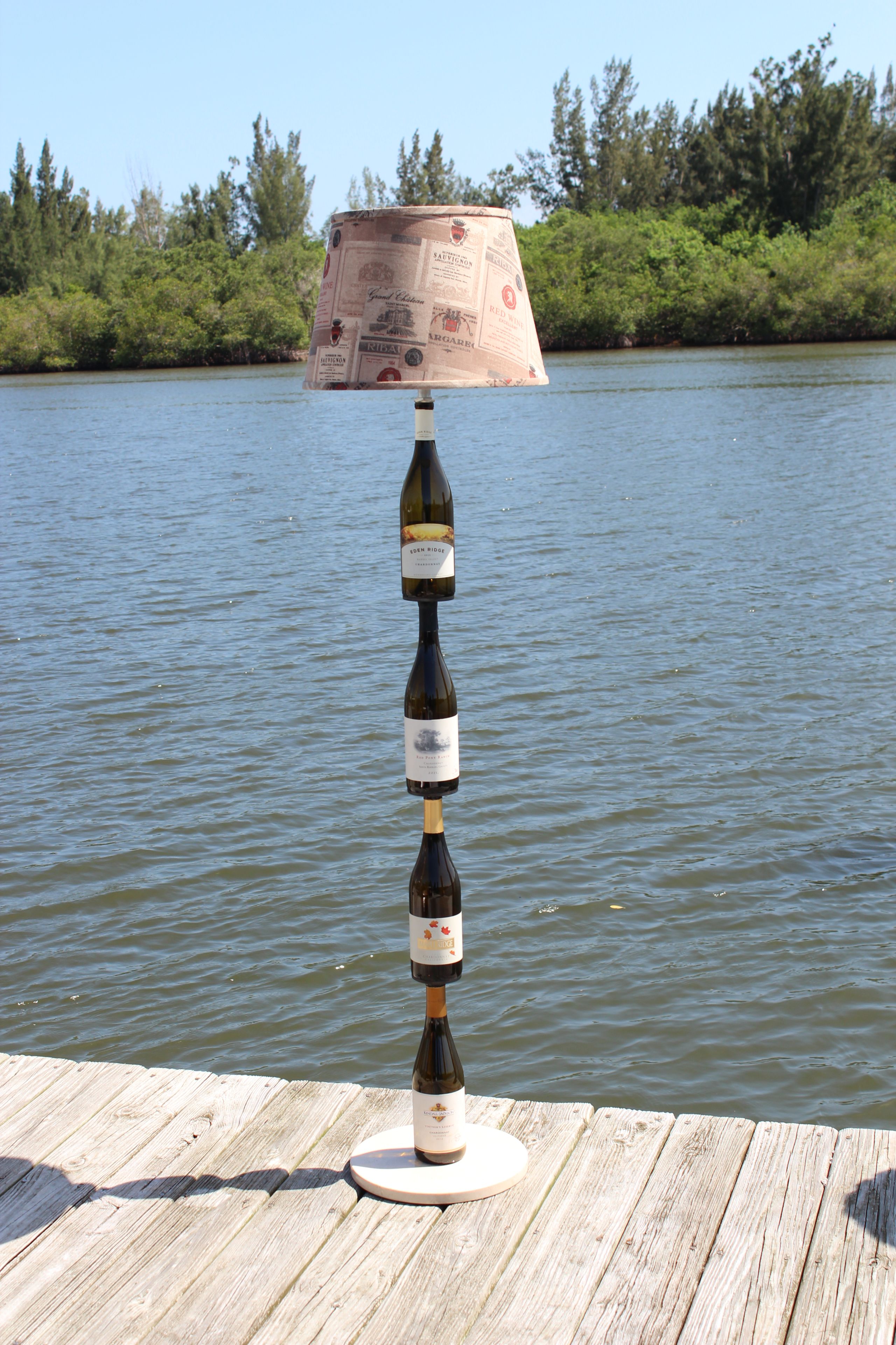 Wine Bottle Floor Lamp 2 