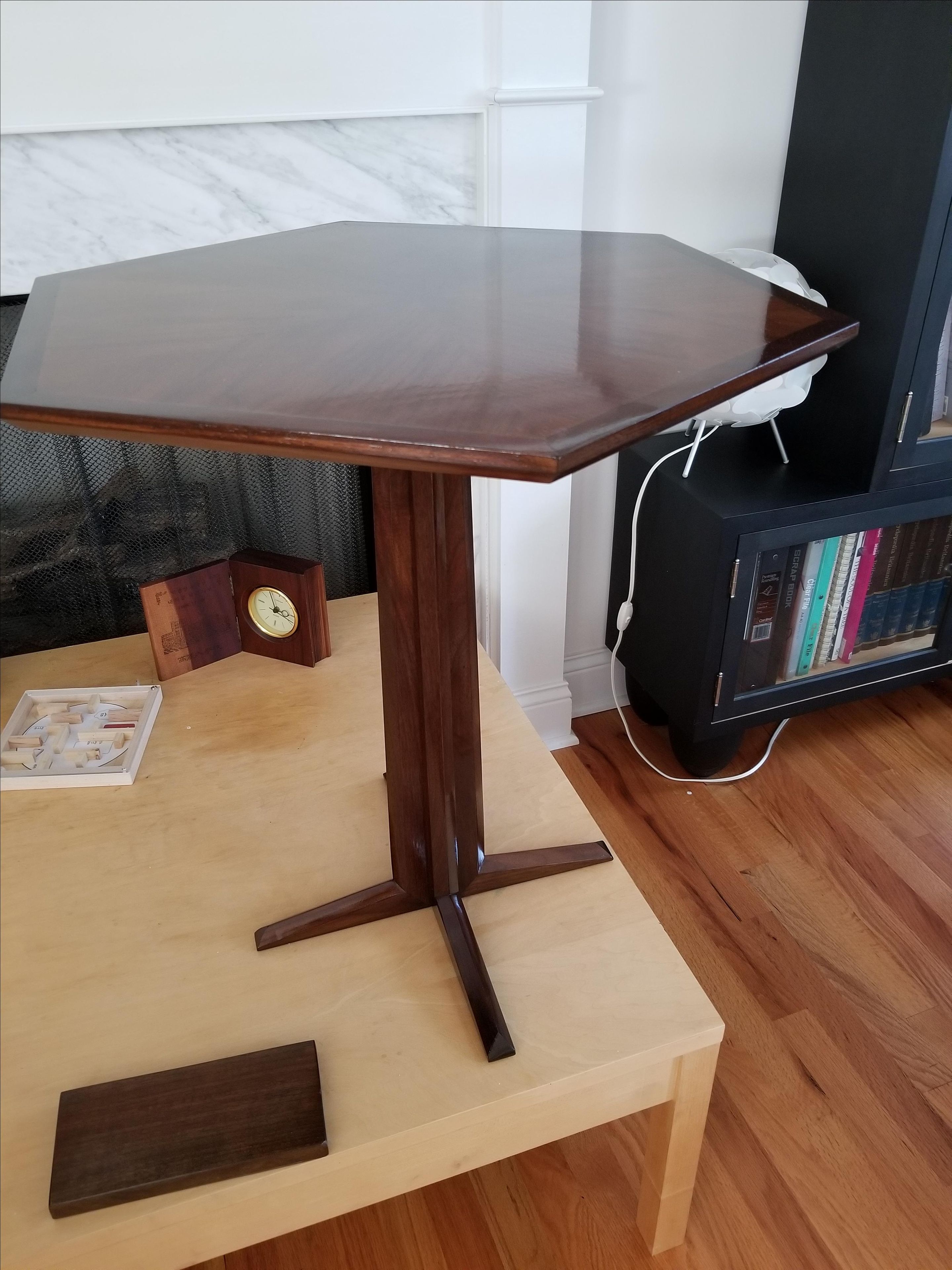 Black Stained Ash Nightstands 1