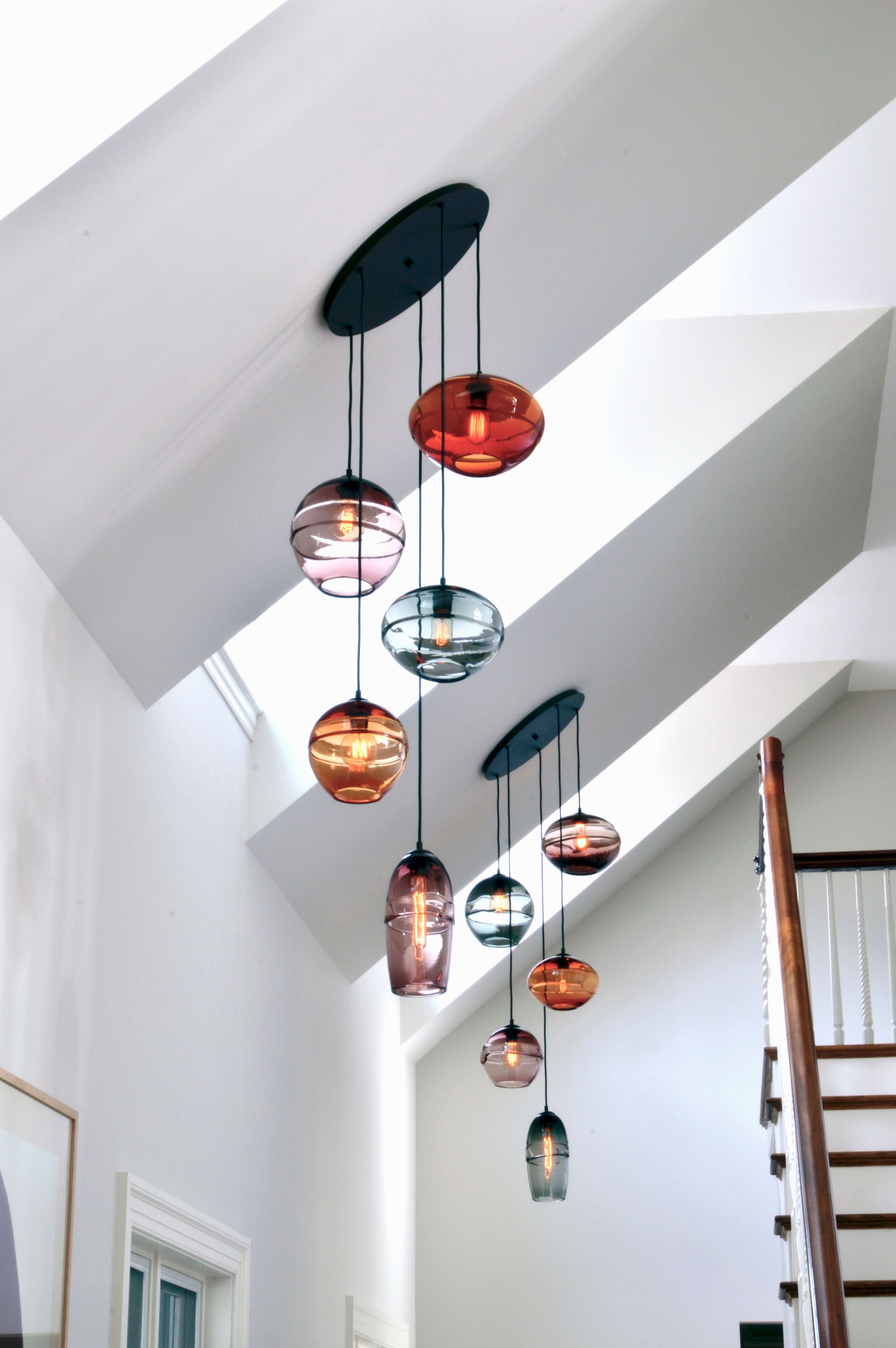Cascading Pendant Chandelier