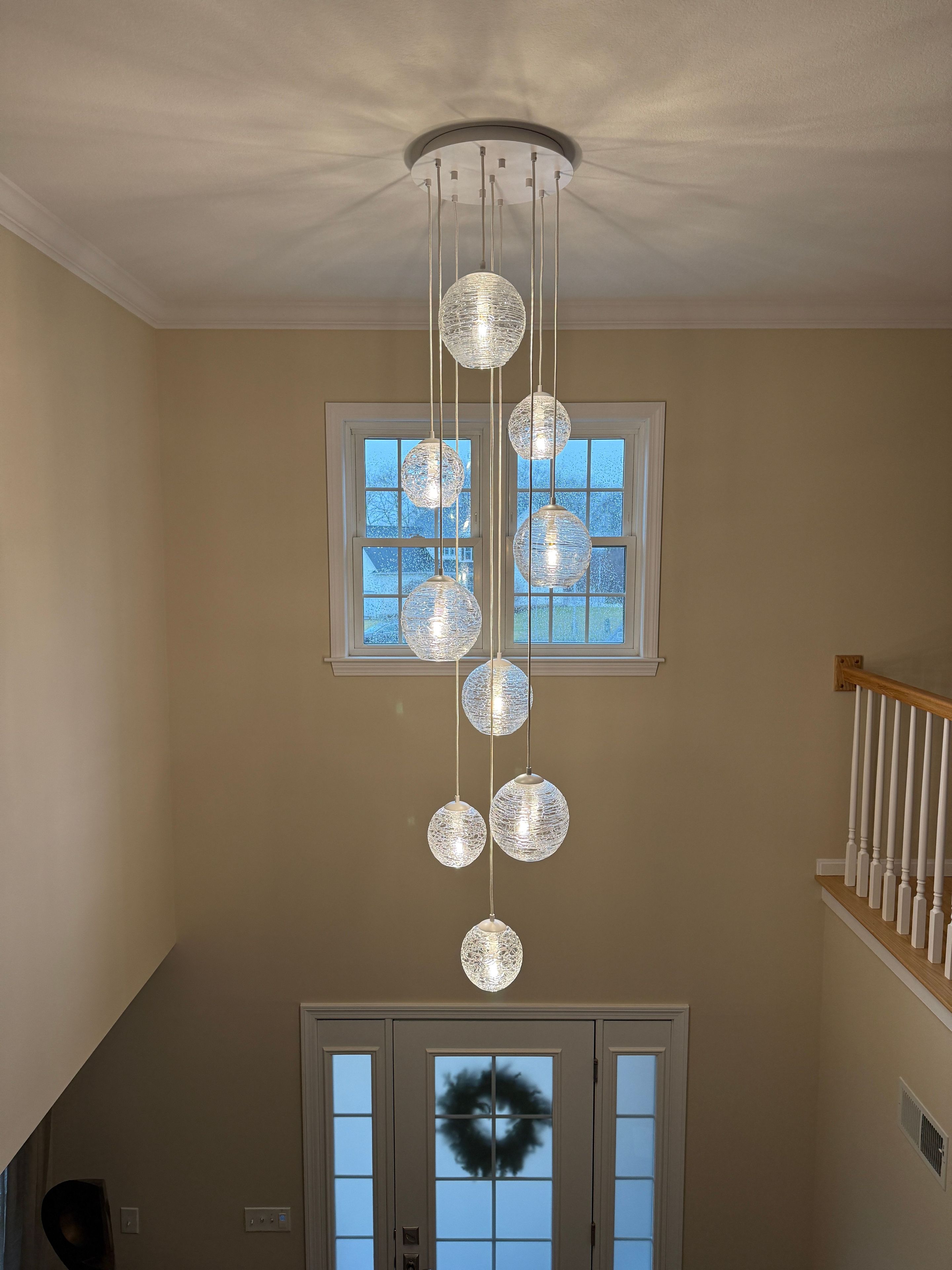 Cascading Pendant Chandelier  4 