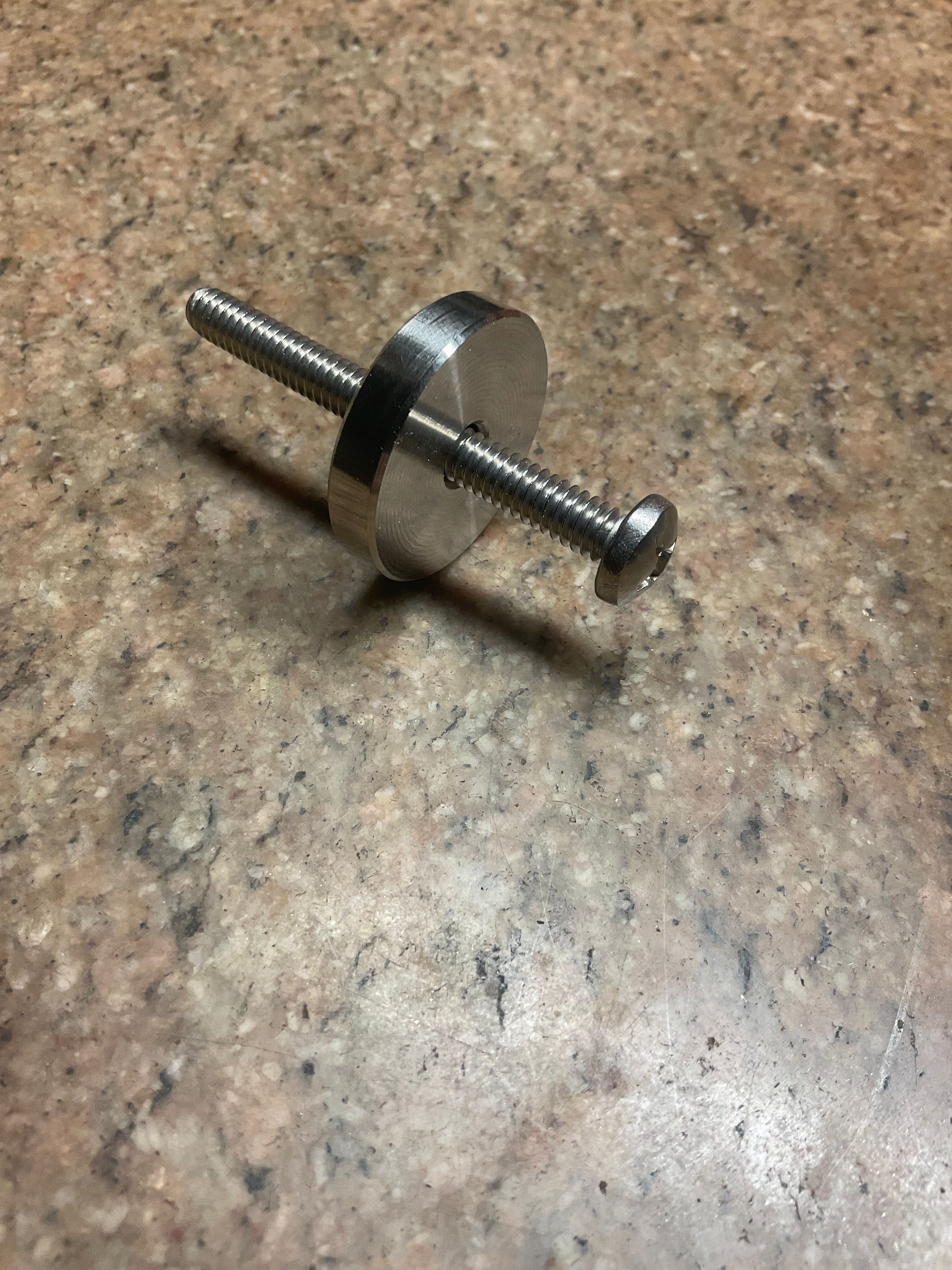 Stainless steel, custom spacers , 304 material. 4