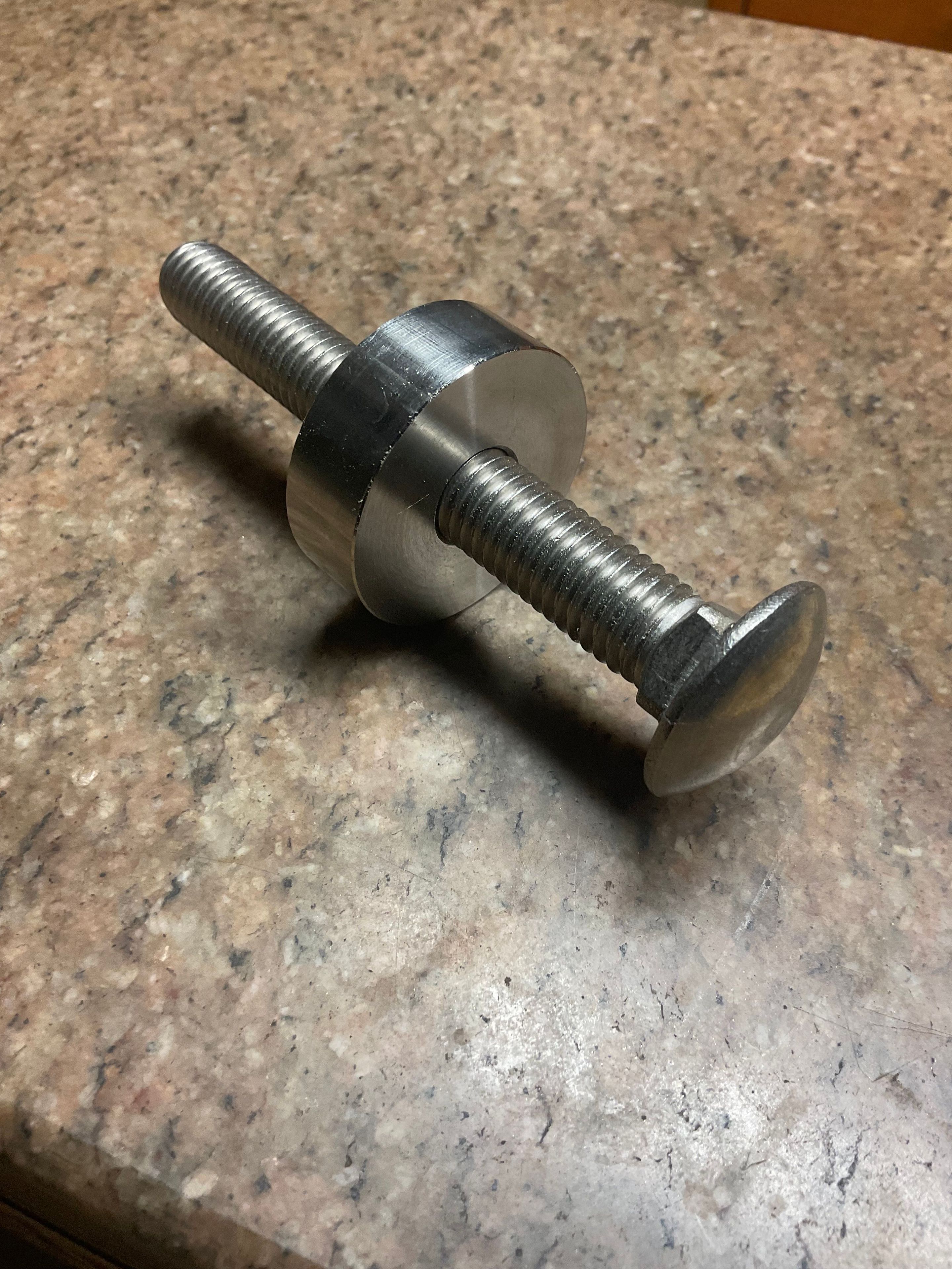Stainless steel, custom spacers , 304 material. 2