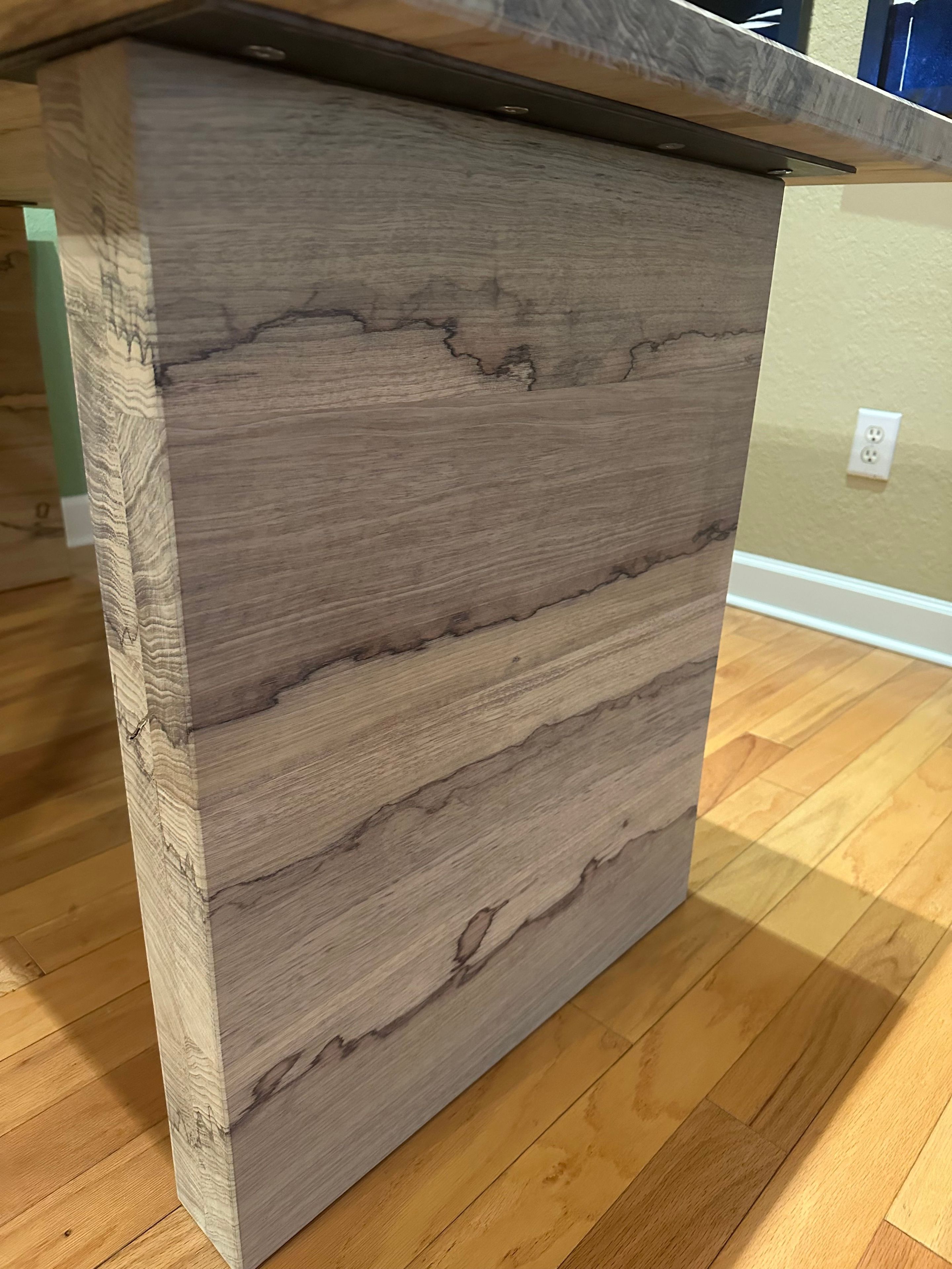 Modern Black Limba Dining Room Table 5 