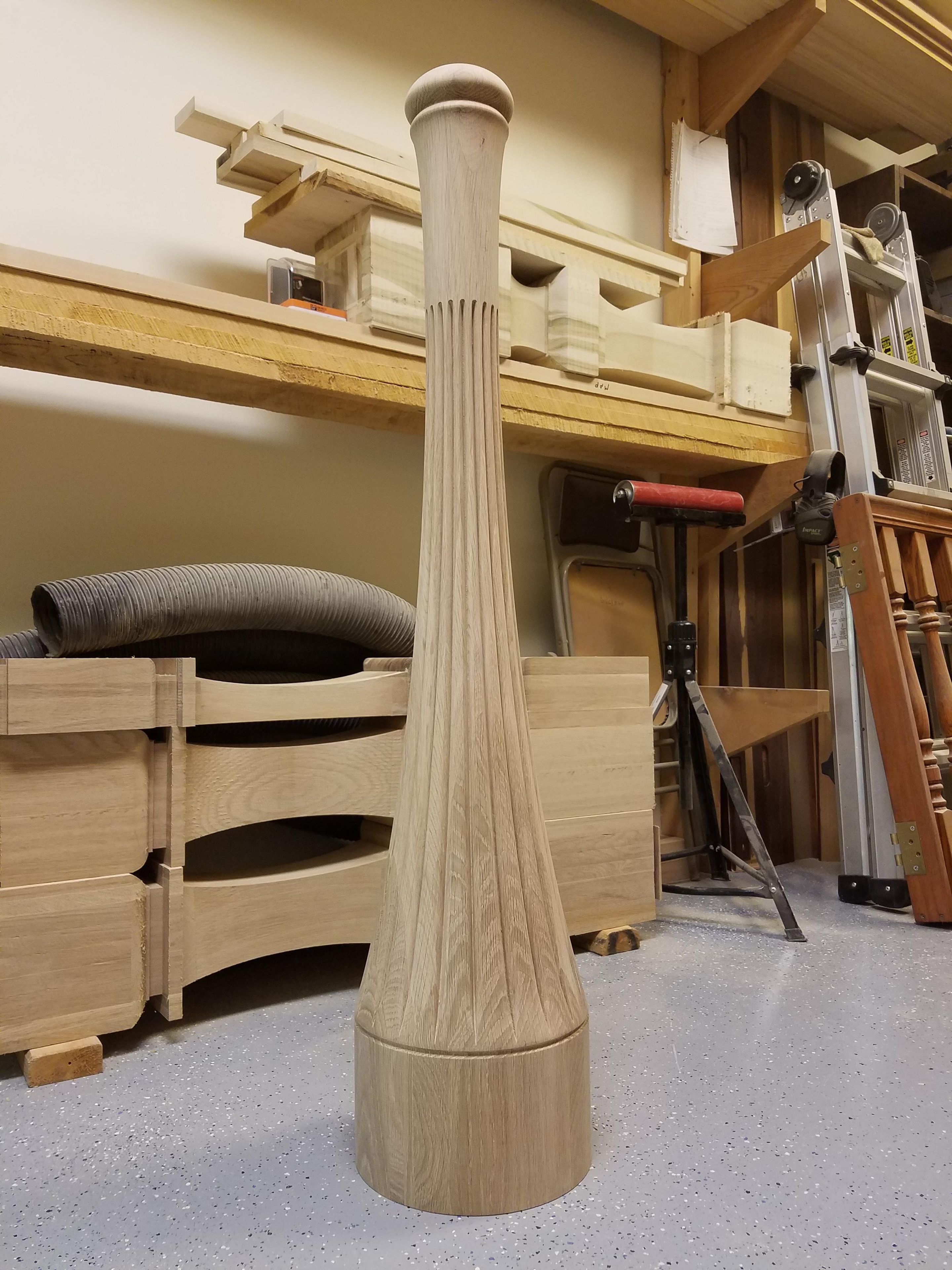 Large Stair Newel Post 5