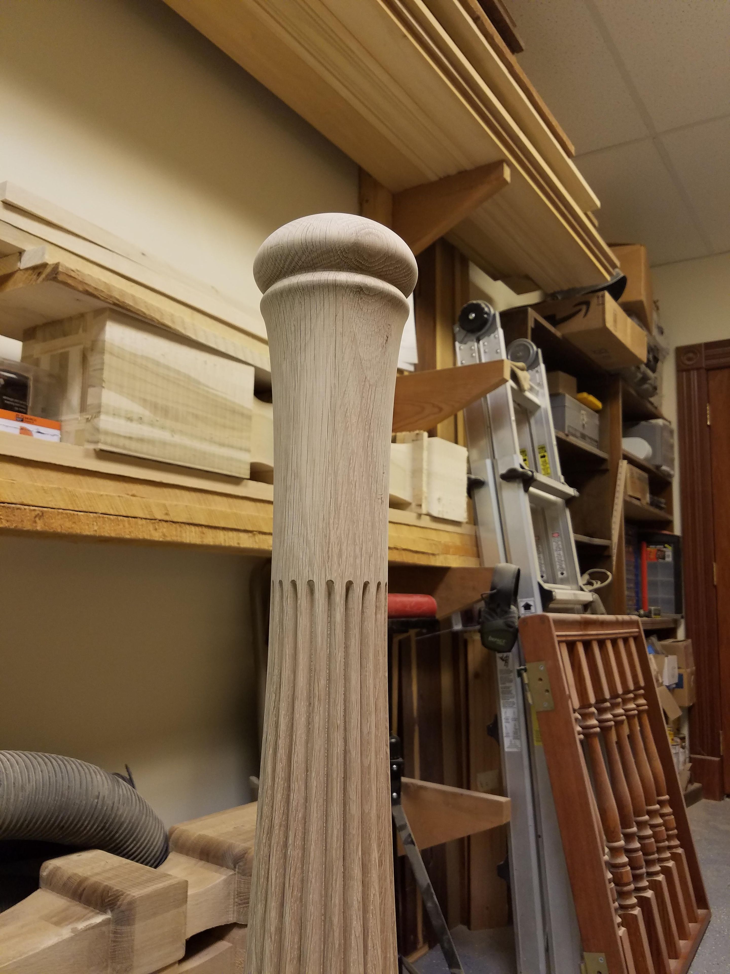 Large Stair Newel Post 2
