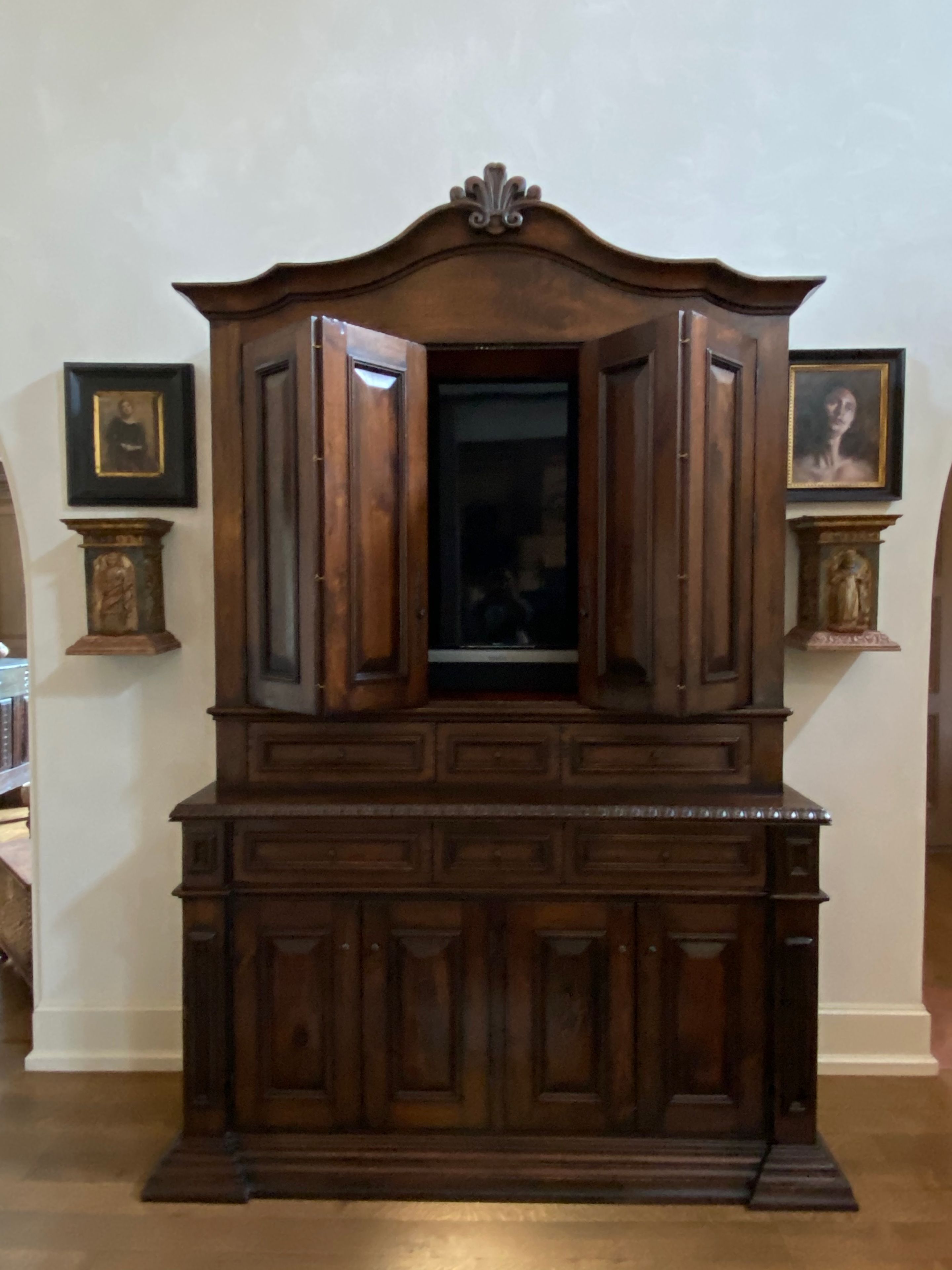 Walnut Armoire 2 