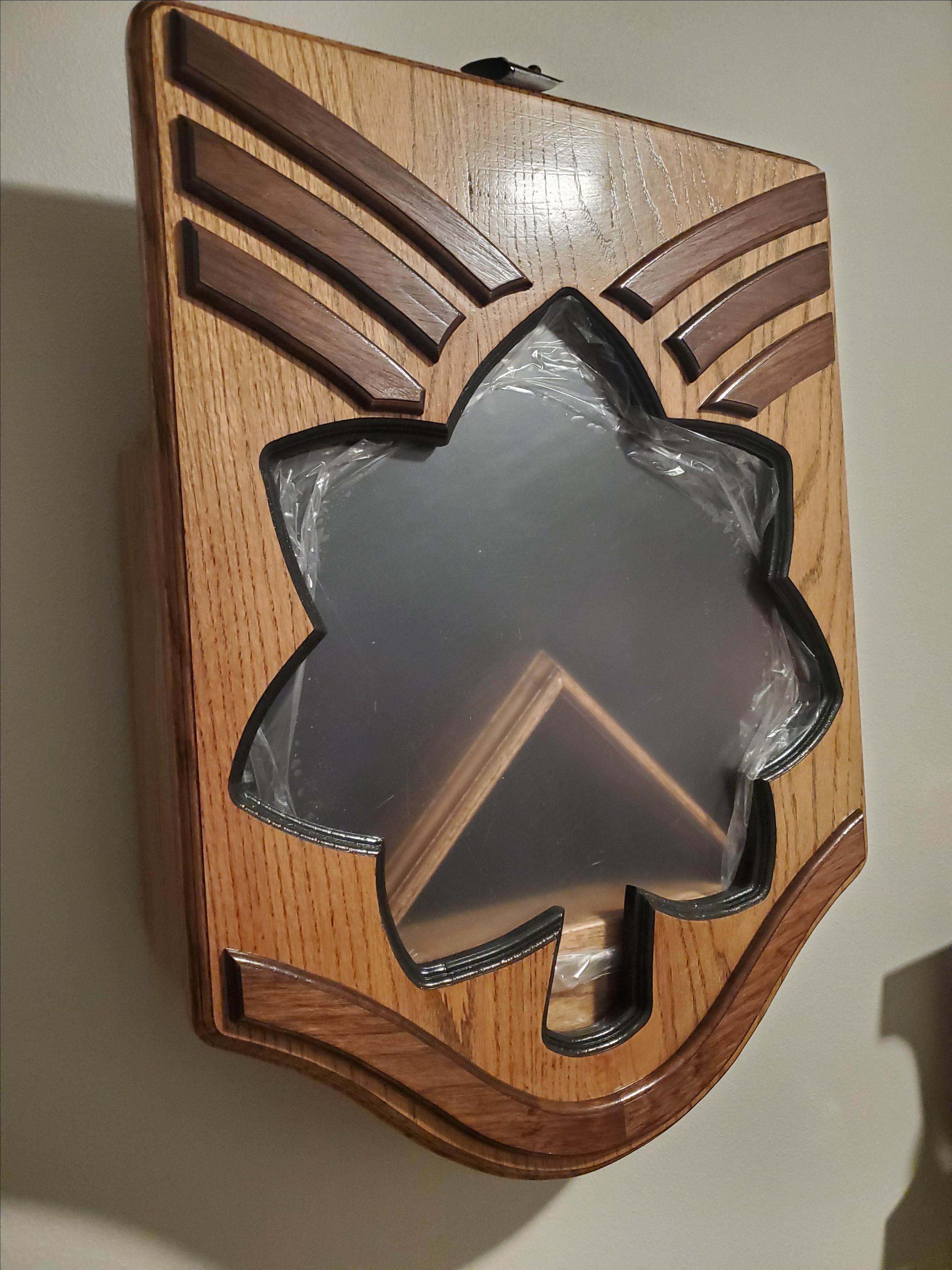 Usaf Enlisted To Officer Shadow Box 6 