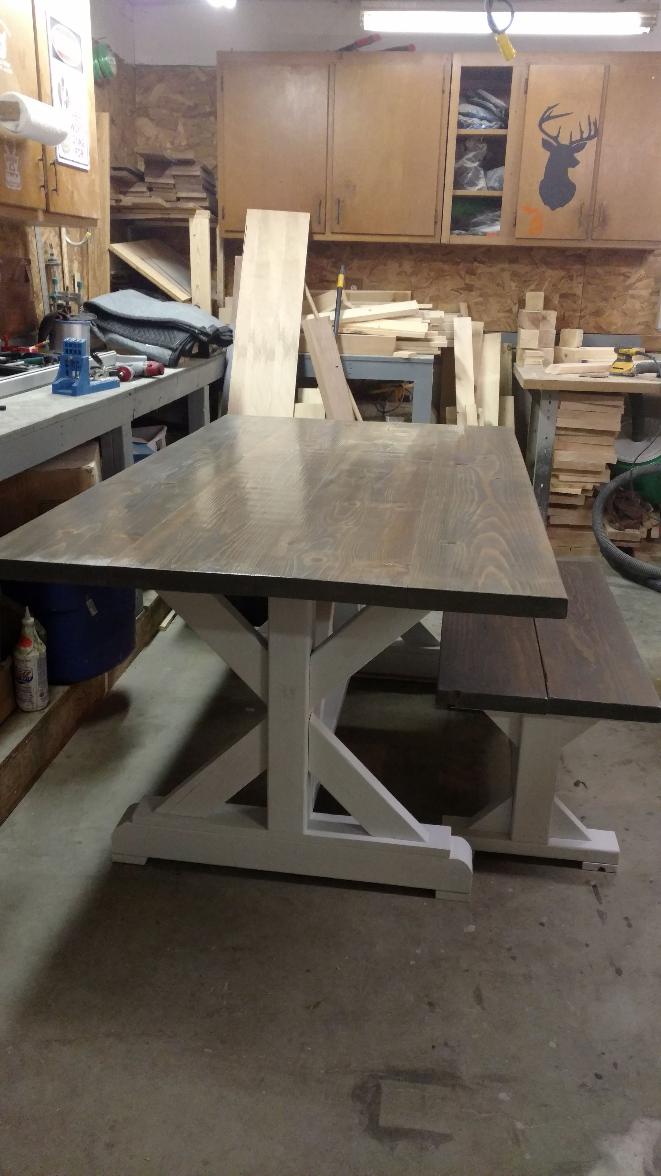 Trestle Dining Table 5 