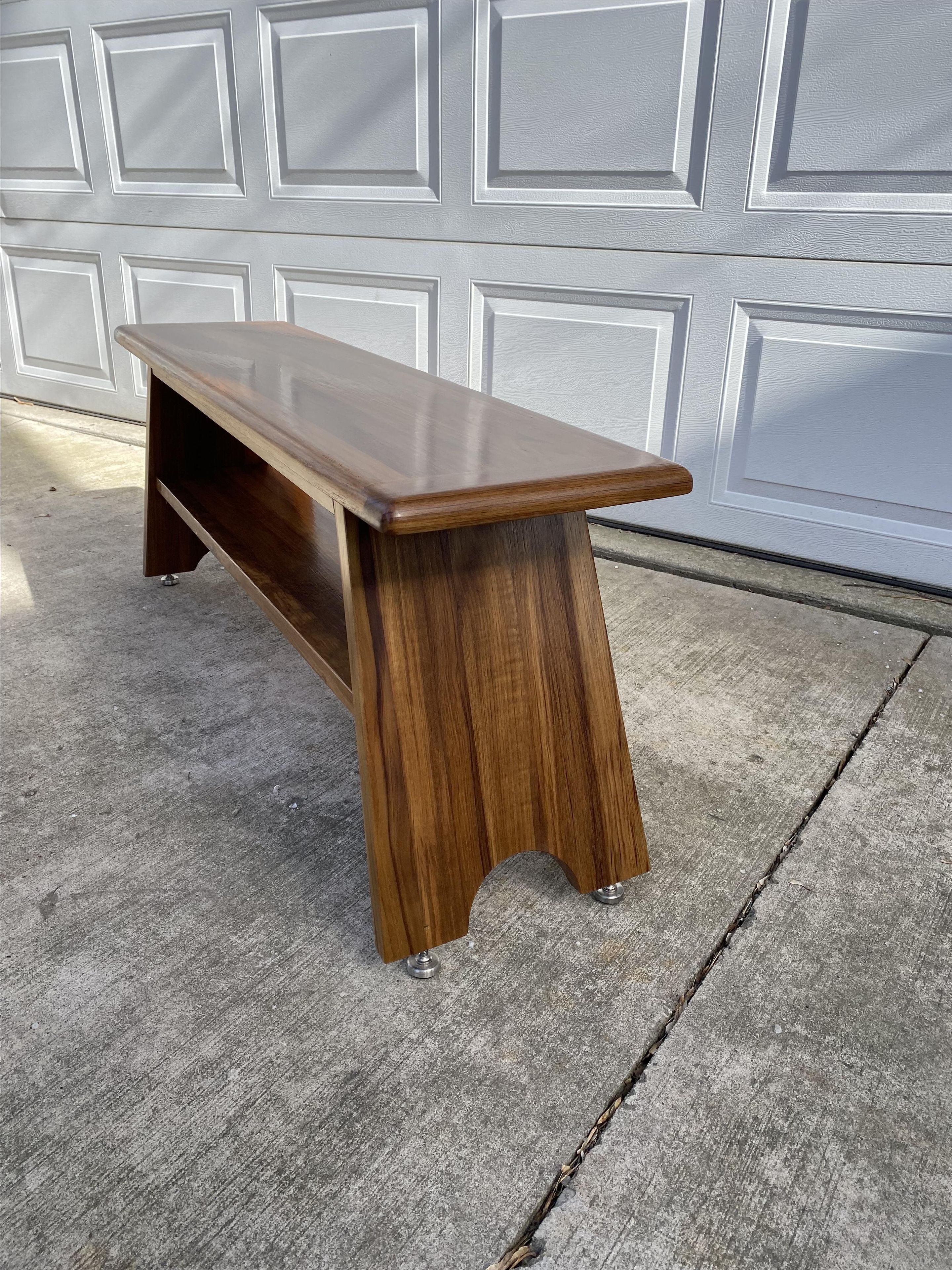 Teak Shower Bench 1 