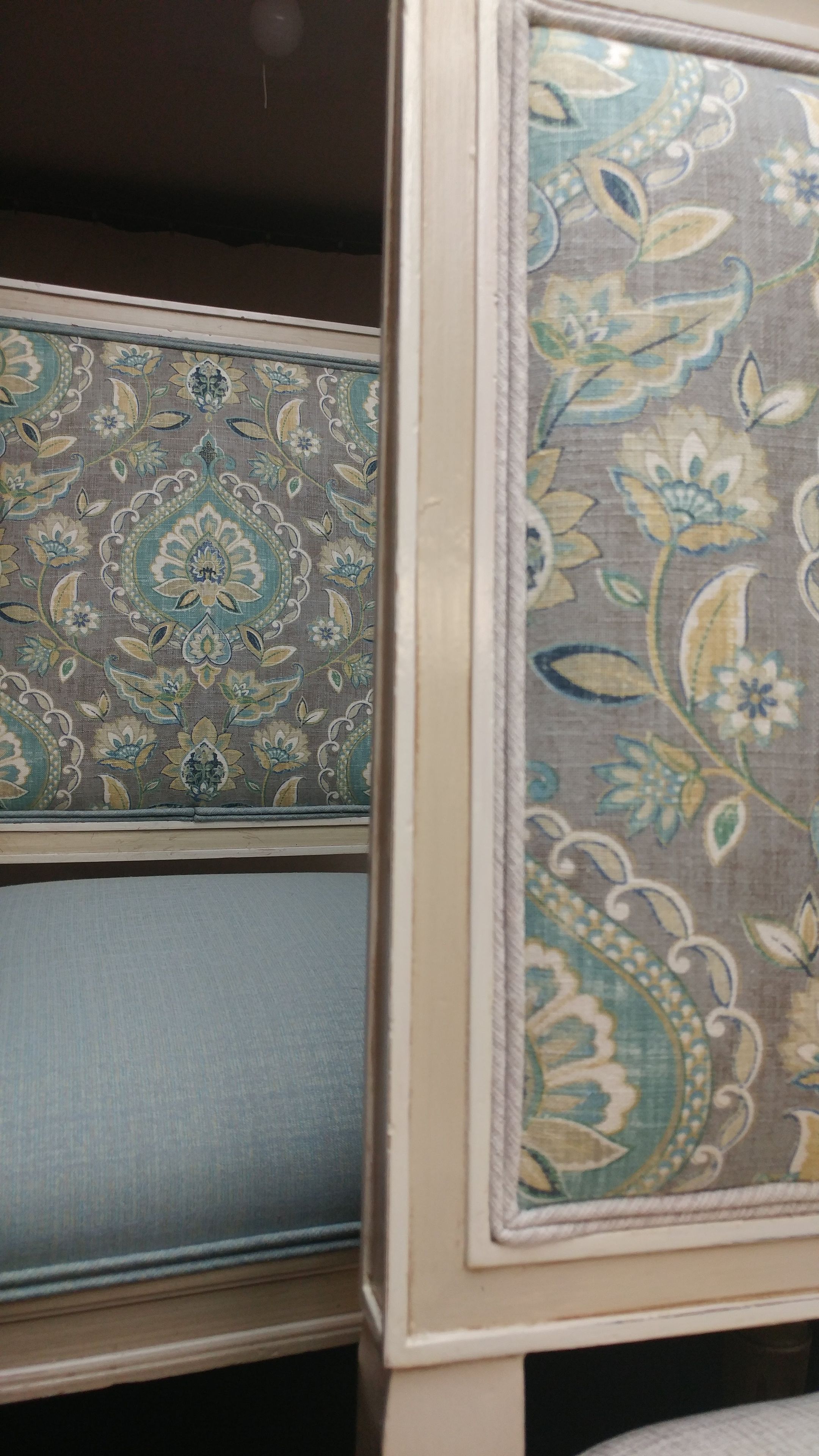 Sample - Dining Chairs Painted And Reupholstered 6
