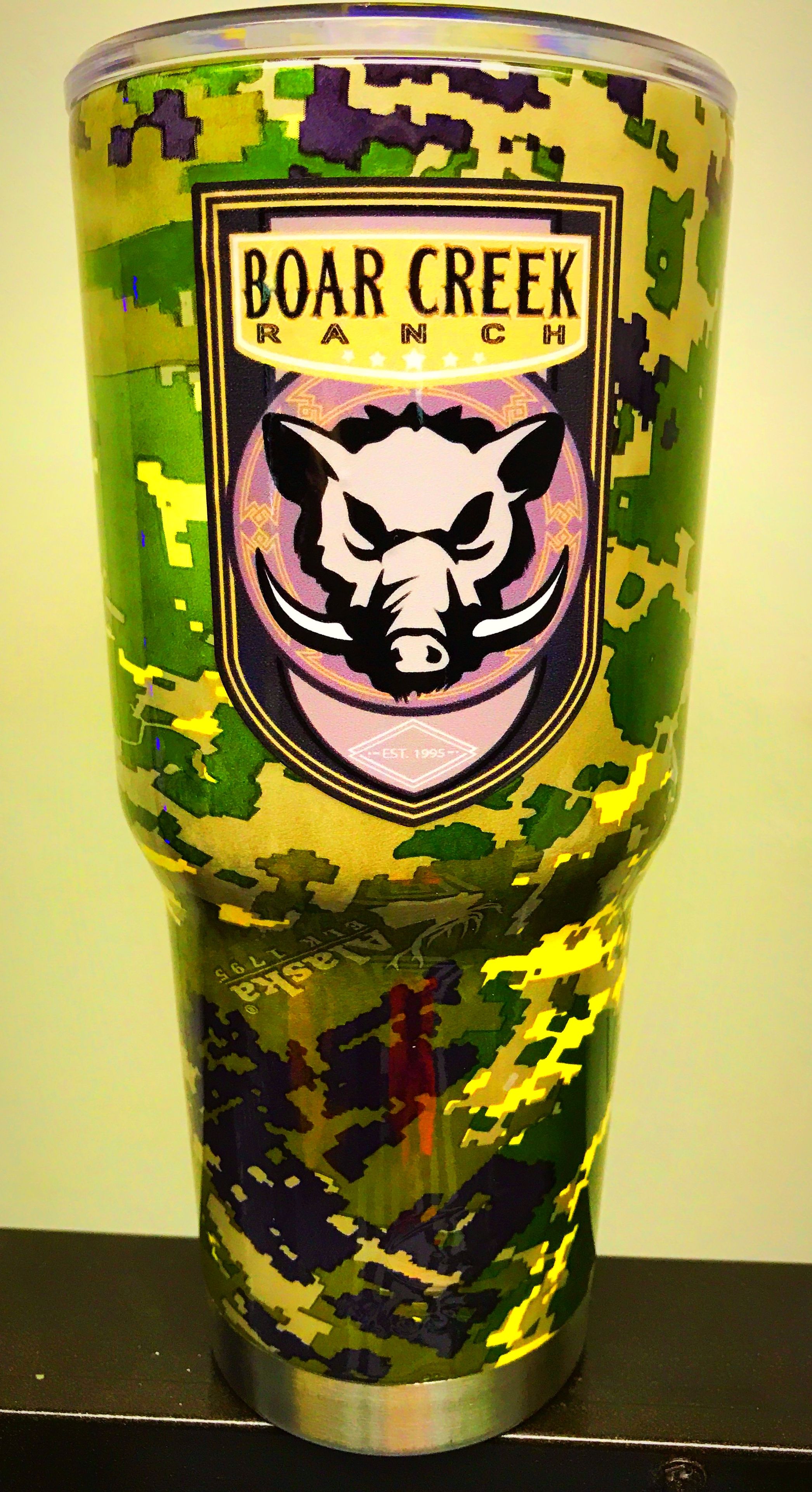 Hydro-Dipped Tumblers And Koozies