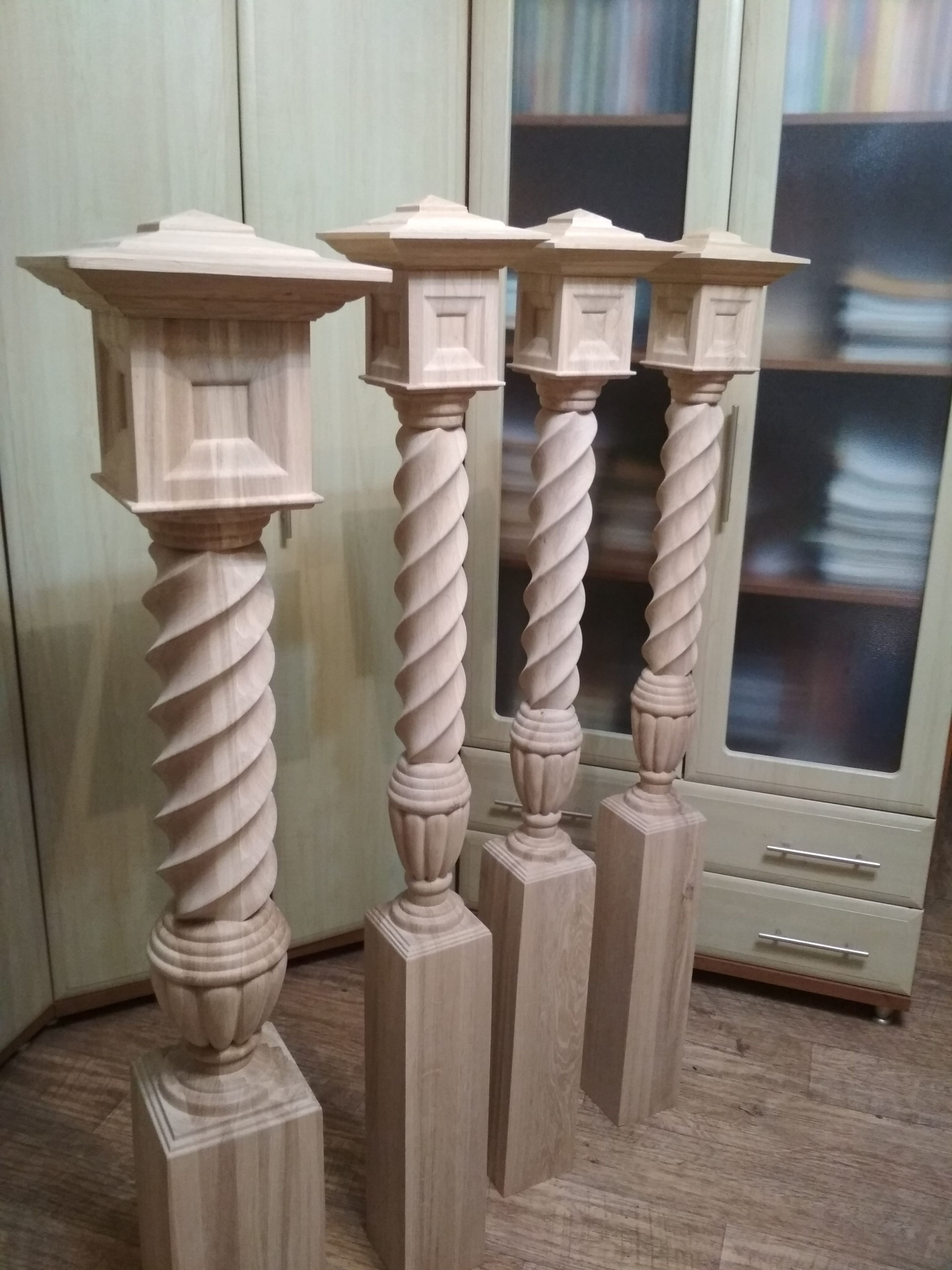Custom Stair Newel Post 5