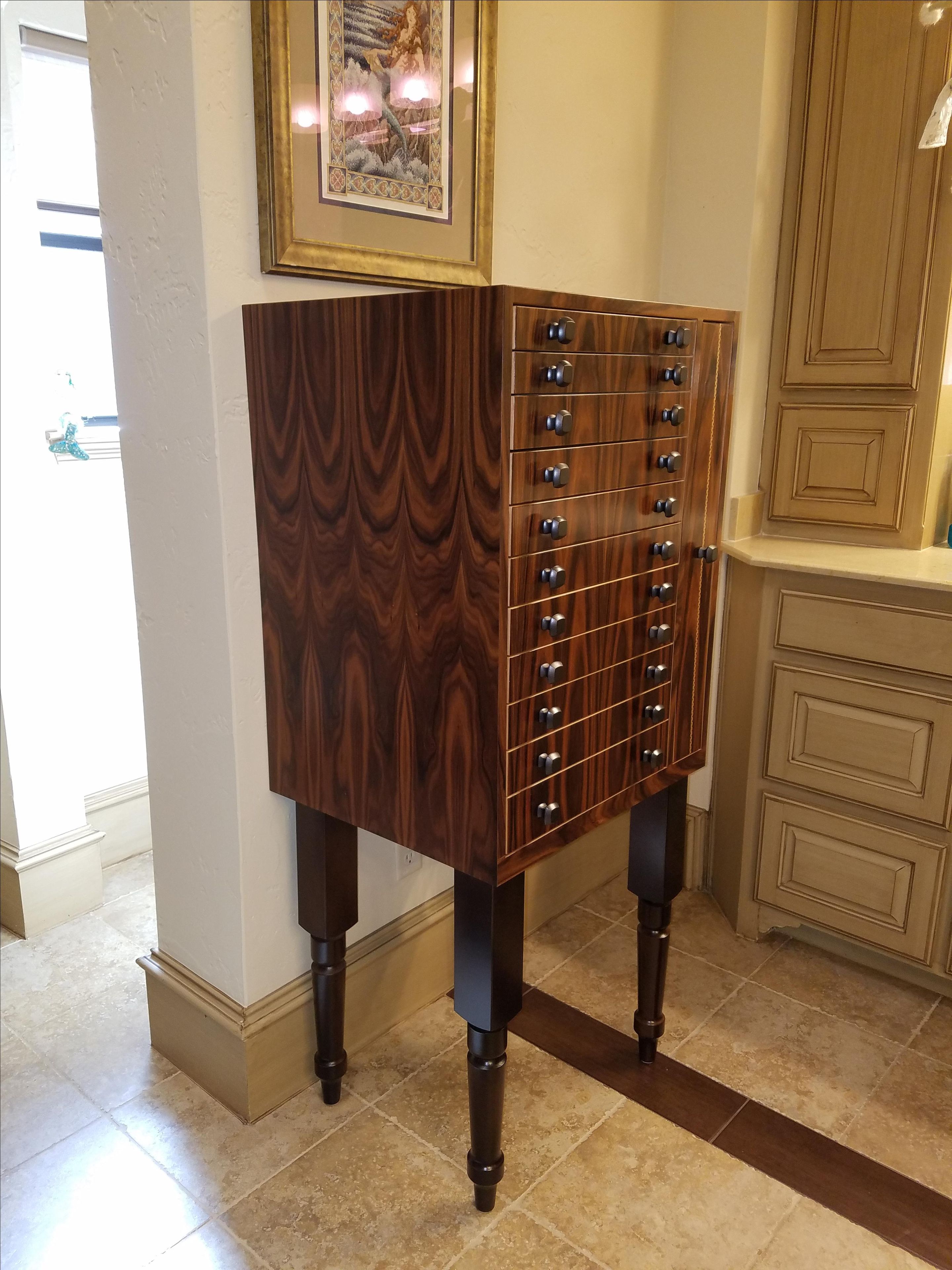 Jewelry Cabinet Storage - 24" Wide X 20" Deep X 48" Tall