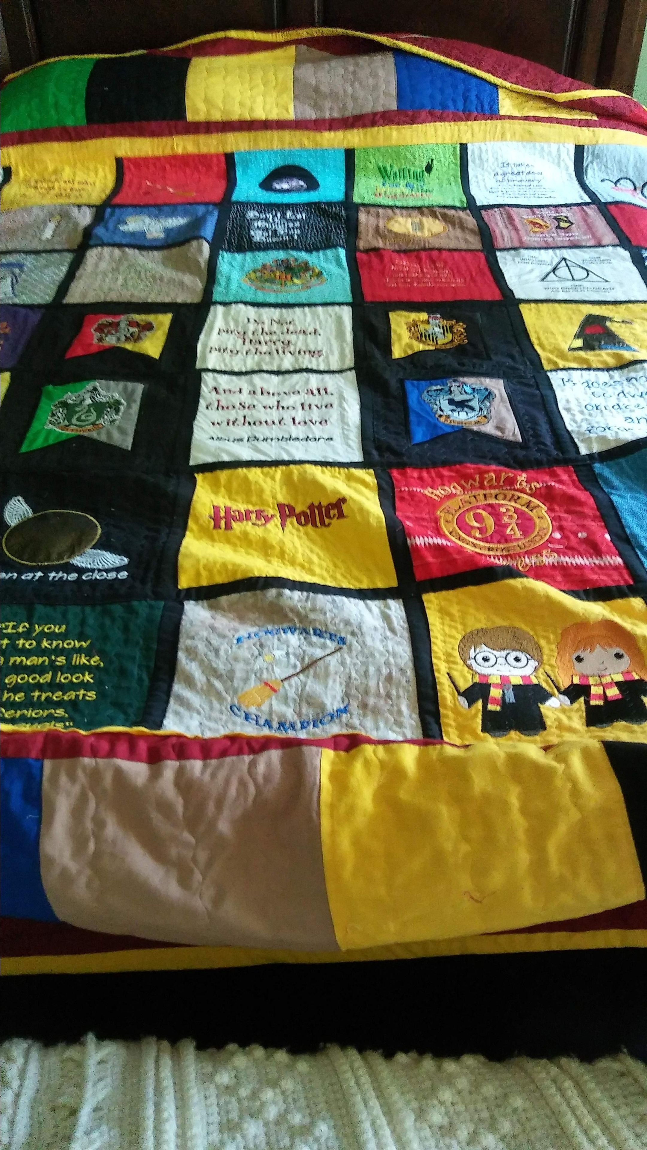 Harry Potter Quilt 4