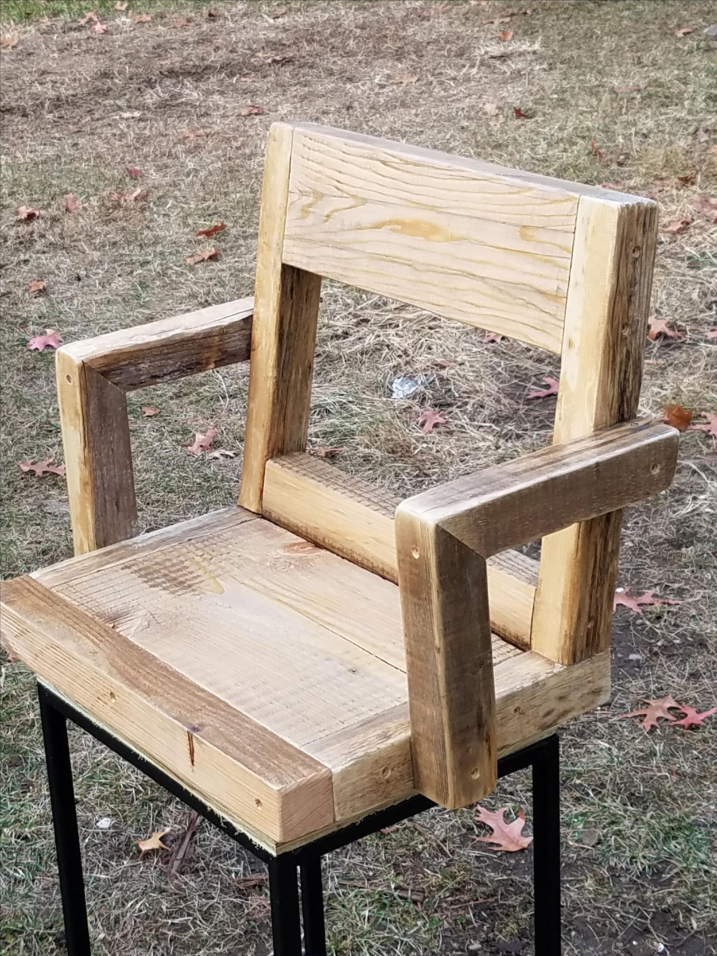 Rustic Bar Stool
