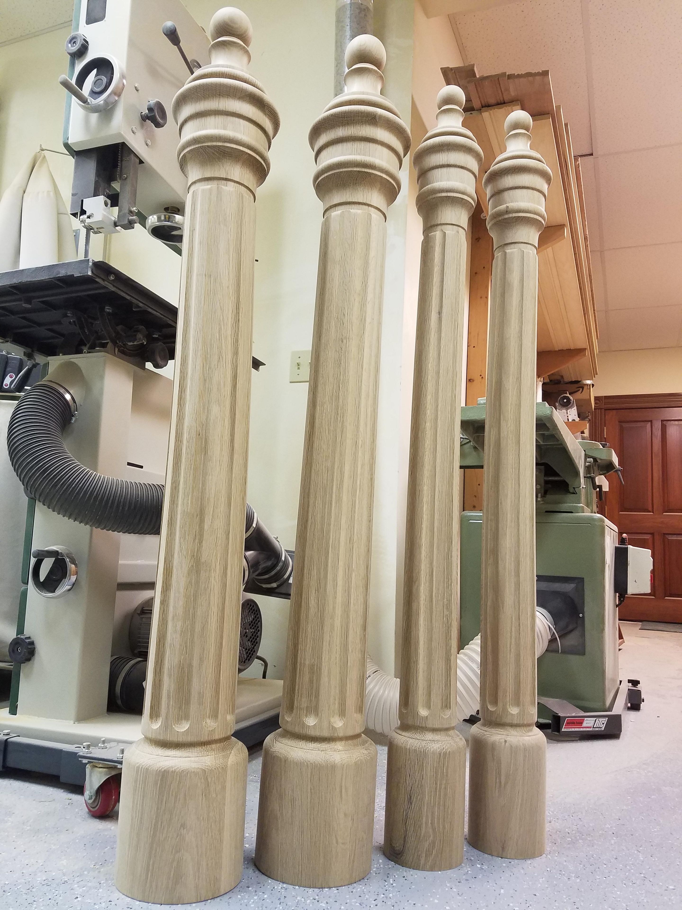 Turned Stair Newel Post 6