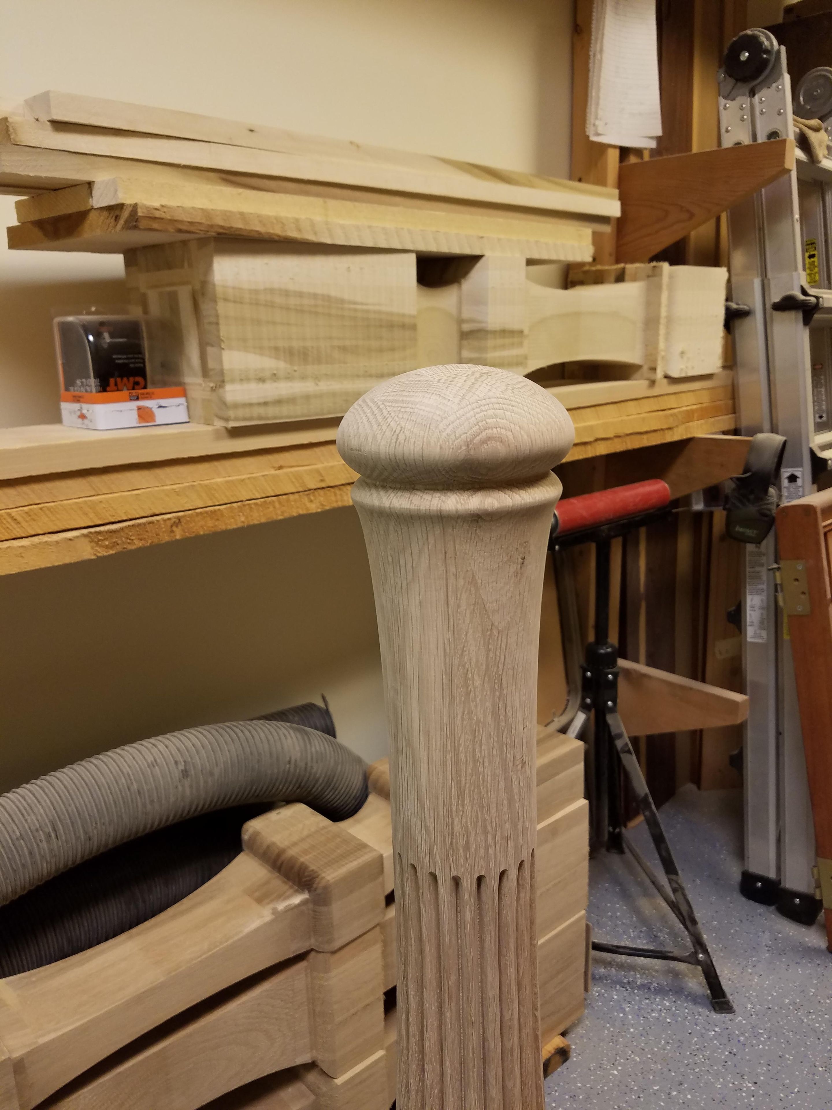 Large Stair Newel Post 6