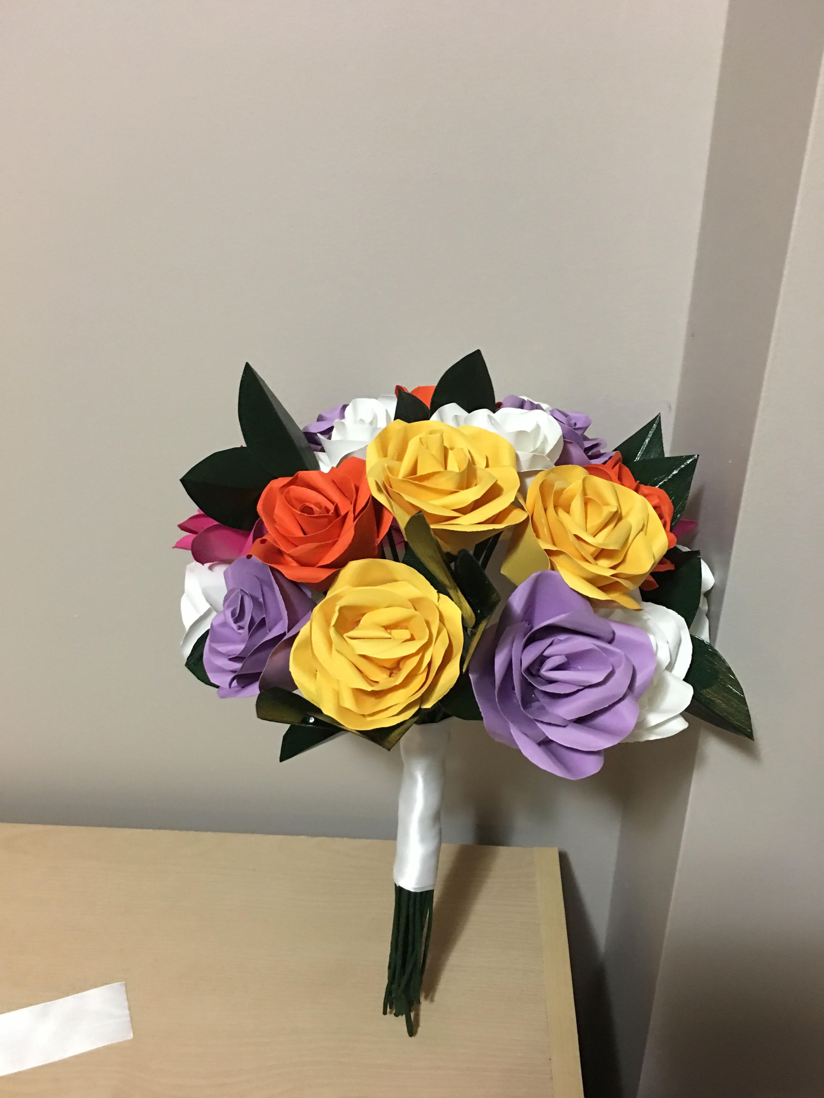 Paper Rose Bouquet 2