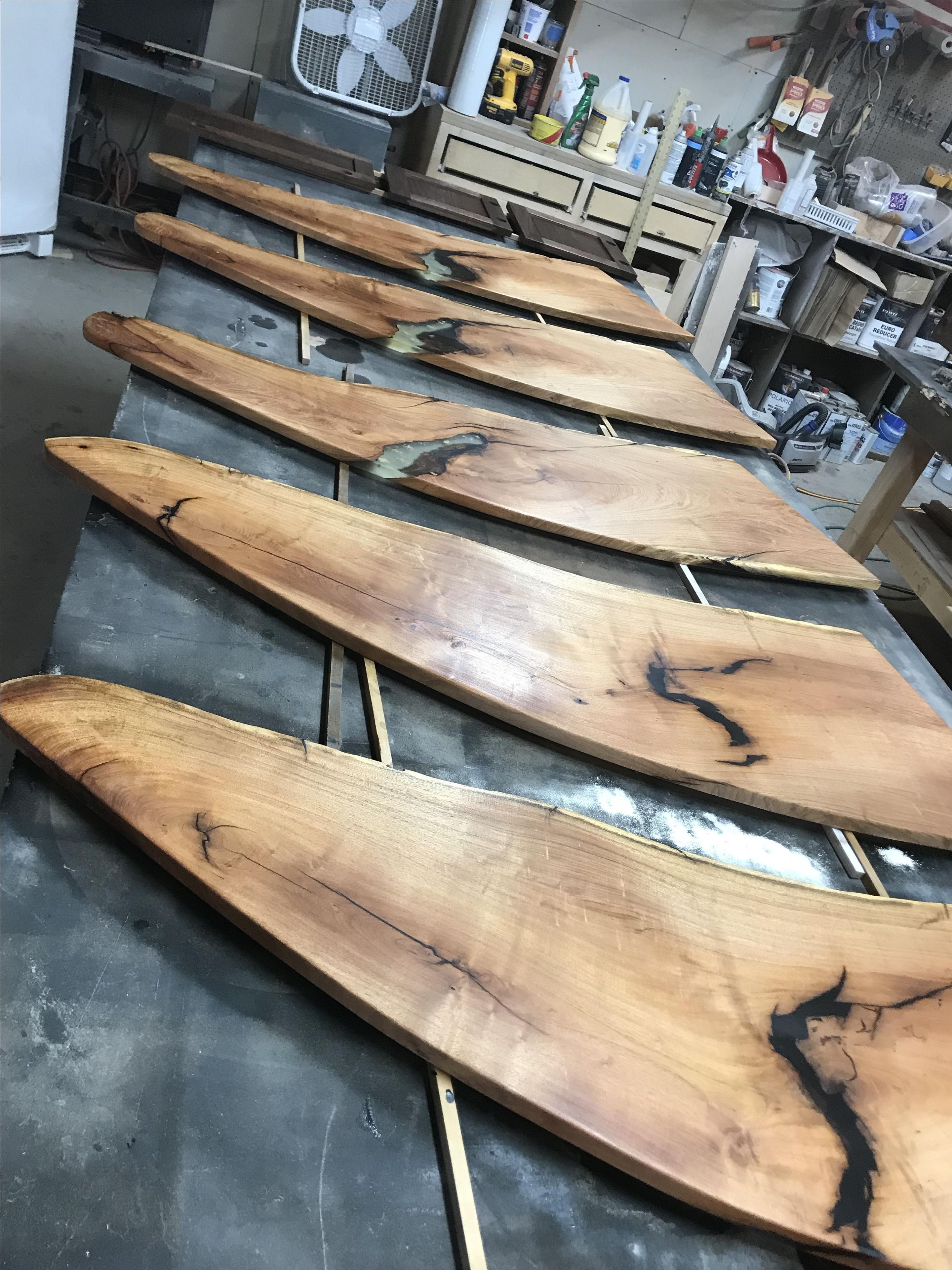 Mesquite Live Edge Bookcase 2