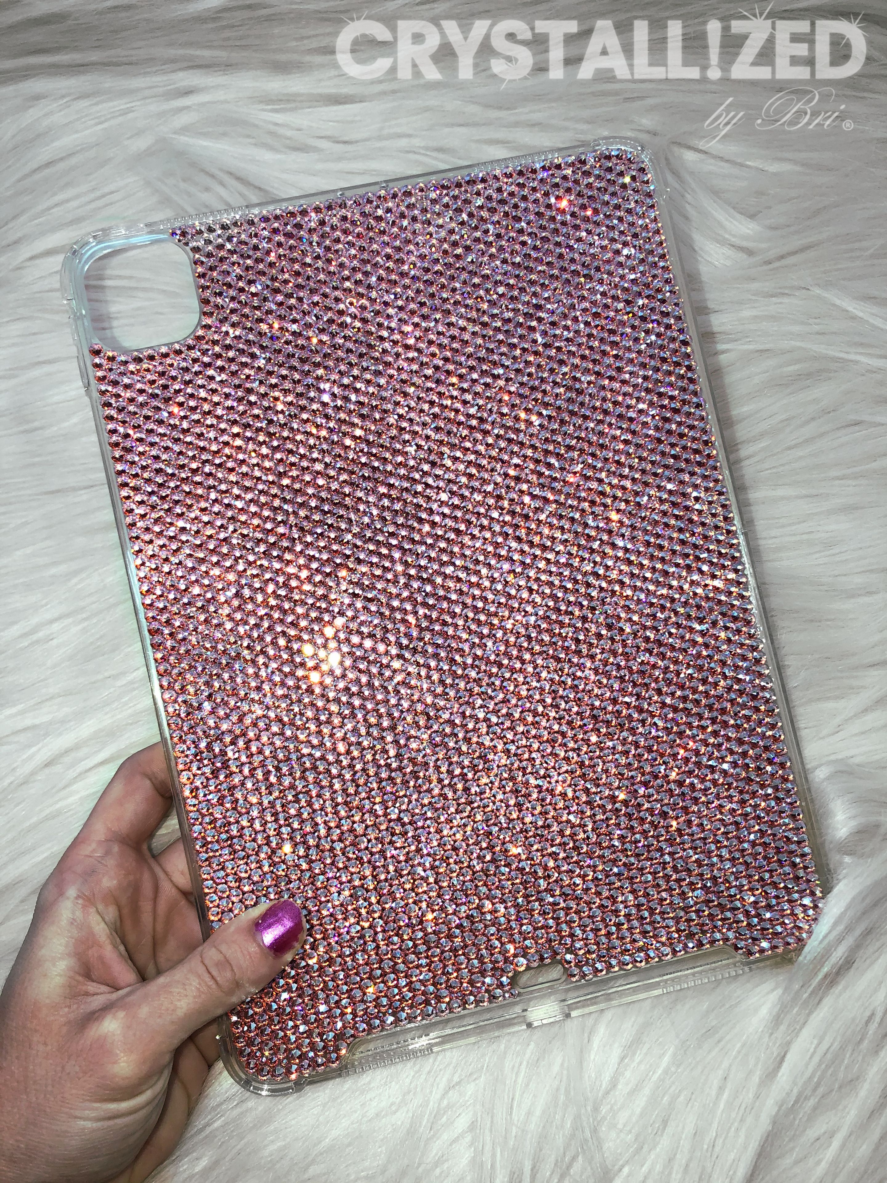 Custom Ipad Crystallized Case Pro Mini Air Bling Apple European Crystals Bedazzled 2 