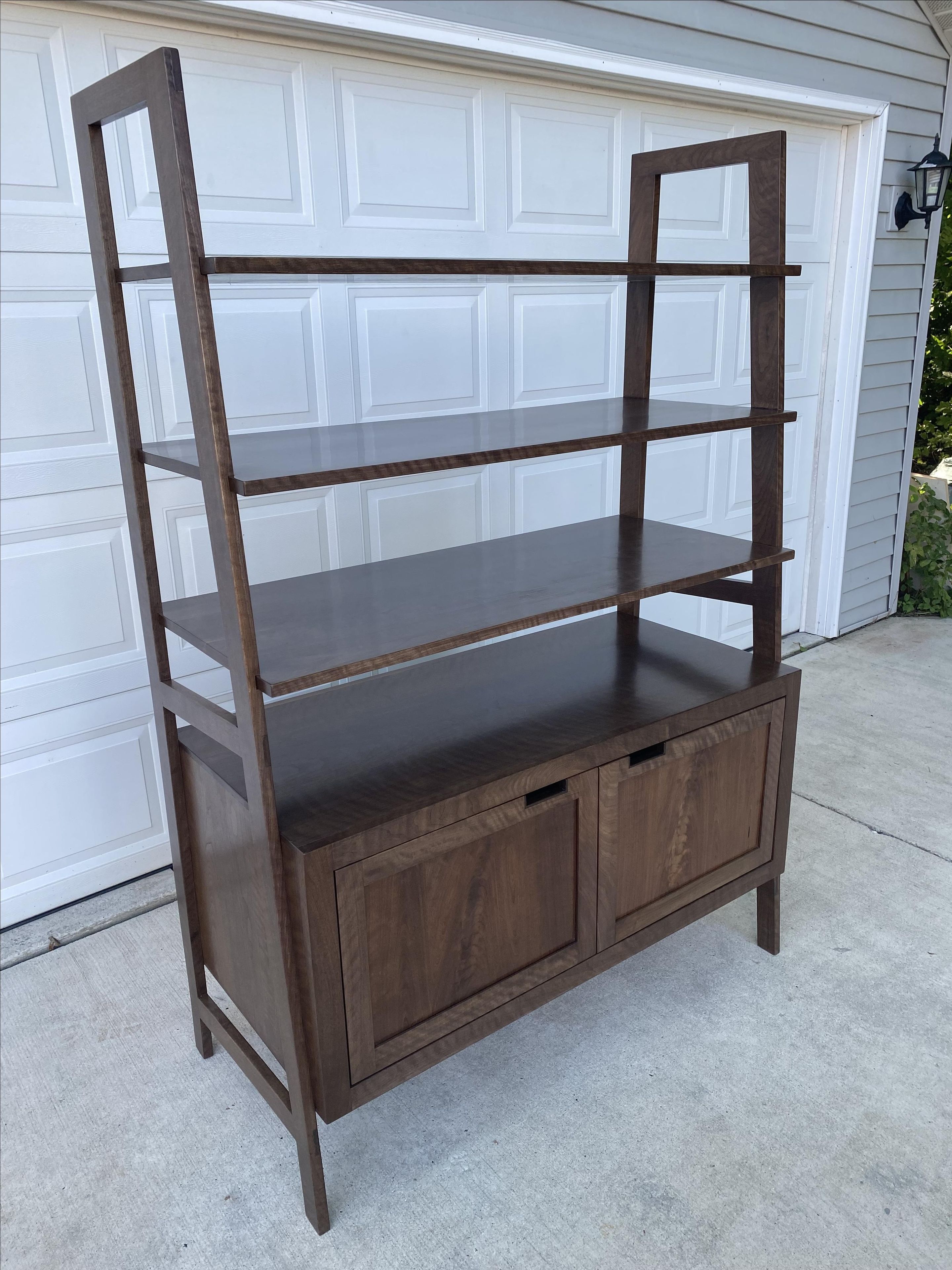 Walnut Bookcase