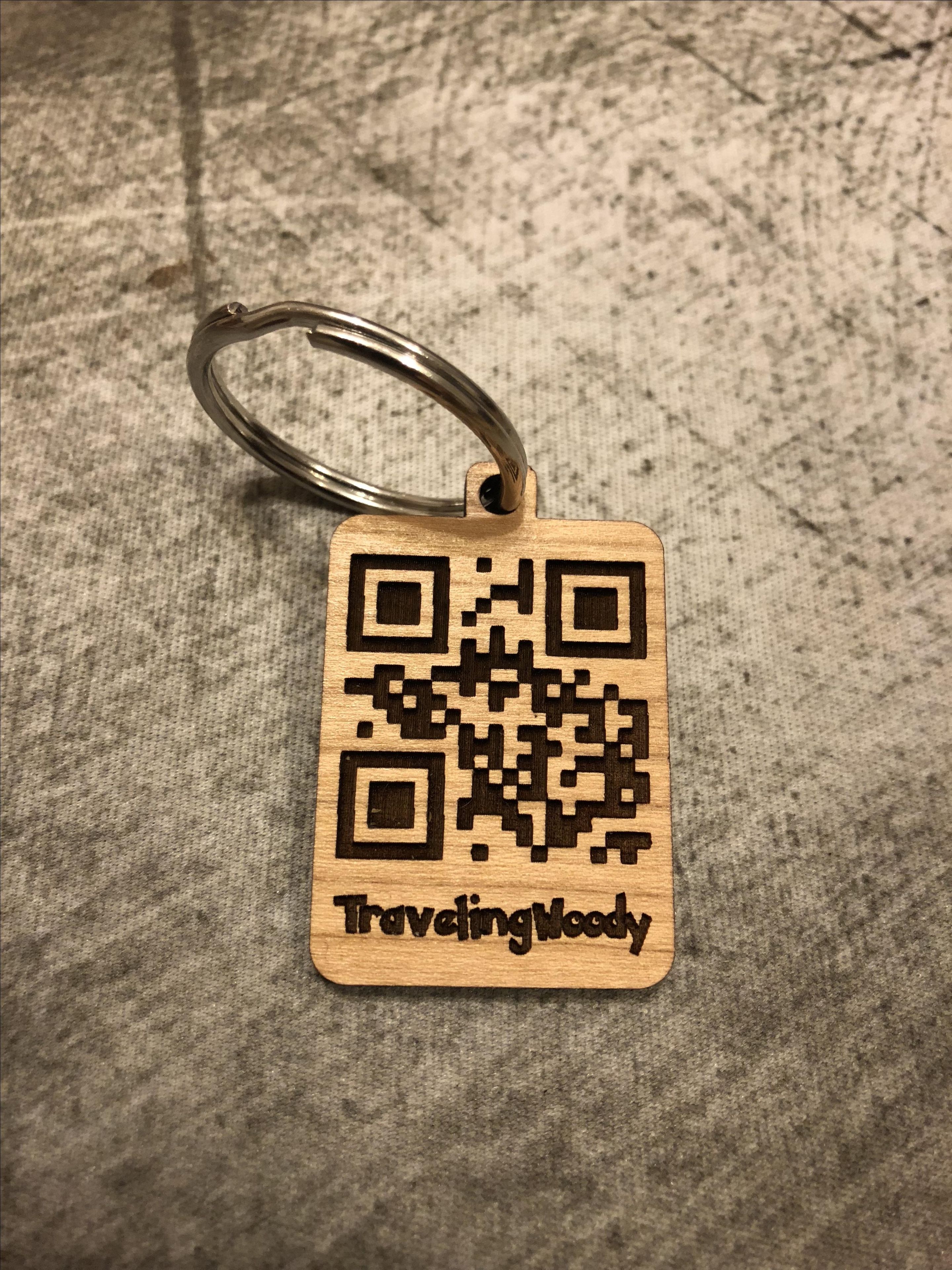 Pokémon Go Trainer Qr Code Keychain