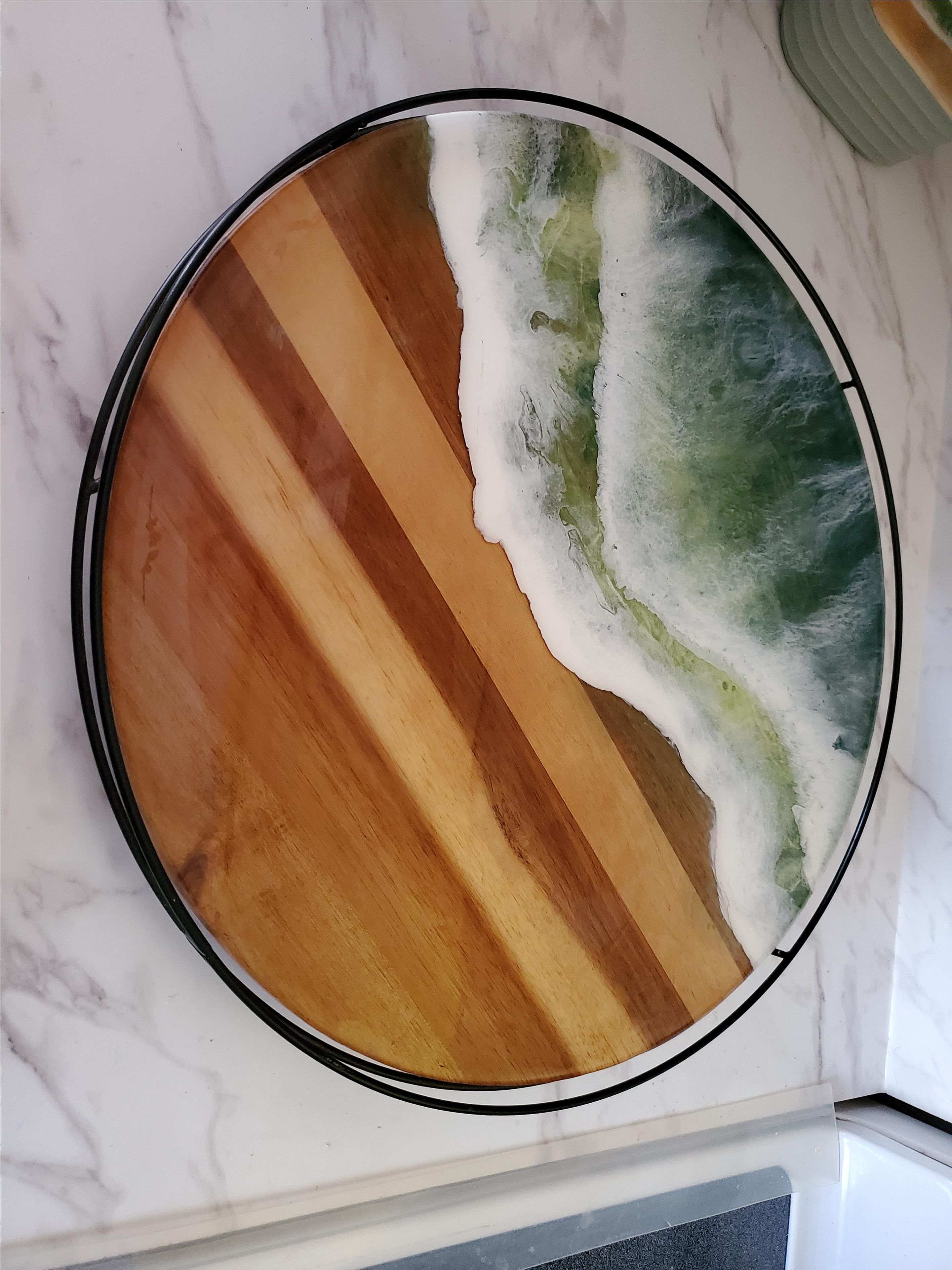 Beautiful Greens Lazy Susan 6 