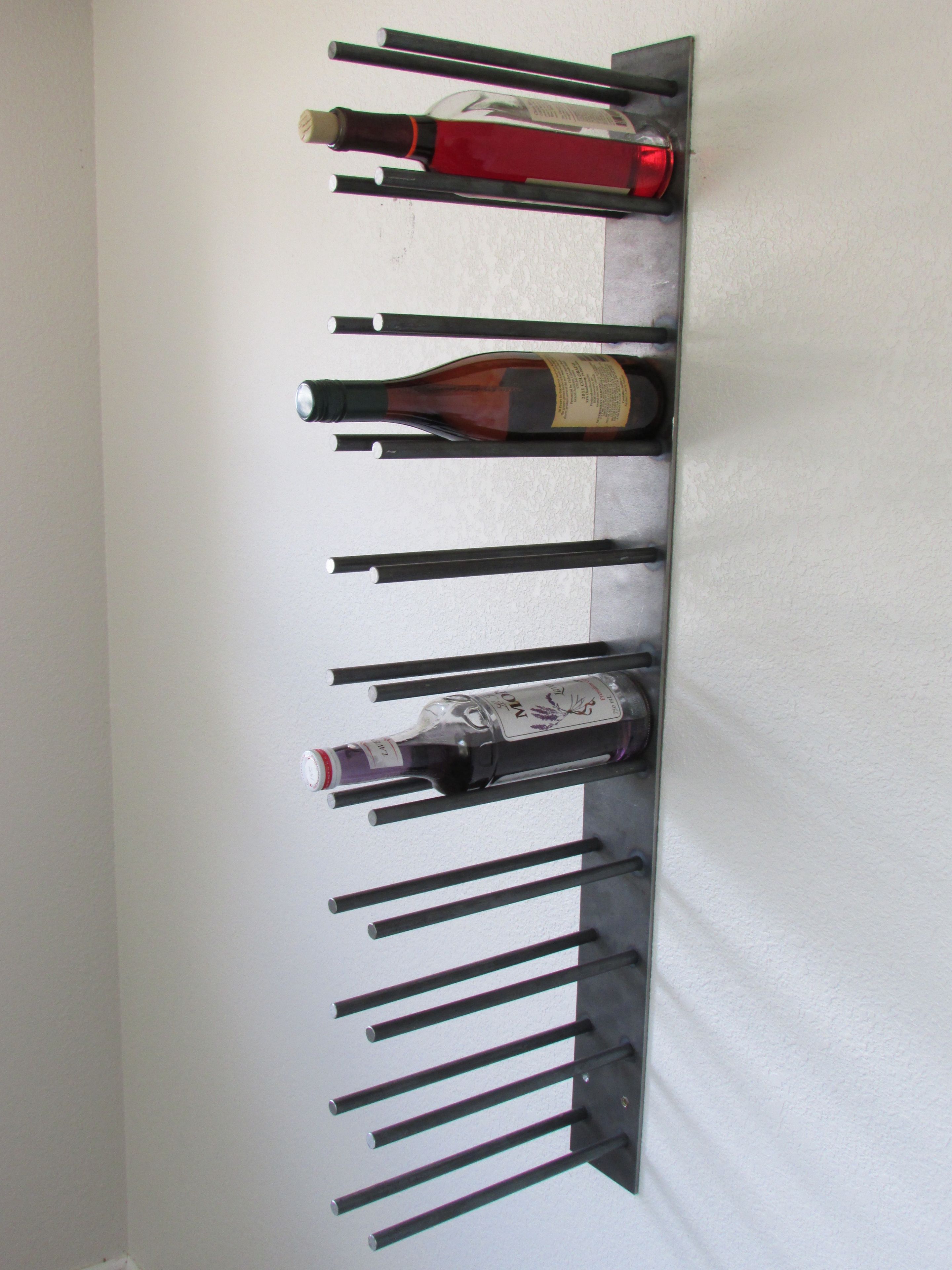 Custom Vertical Wine Rack 2