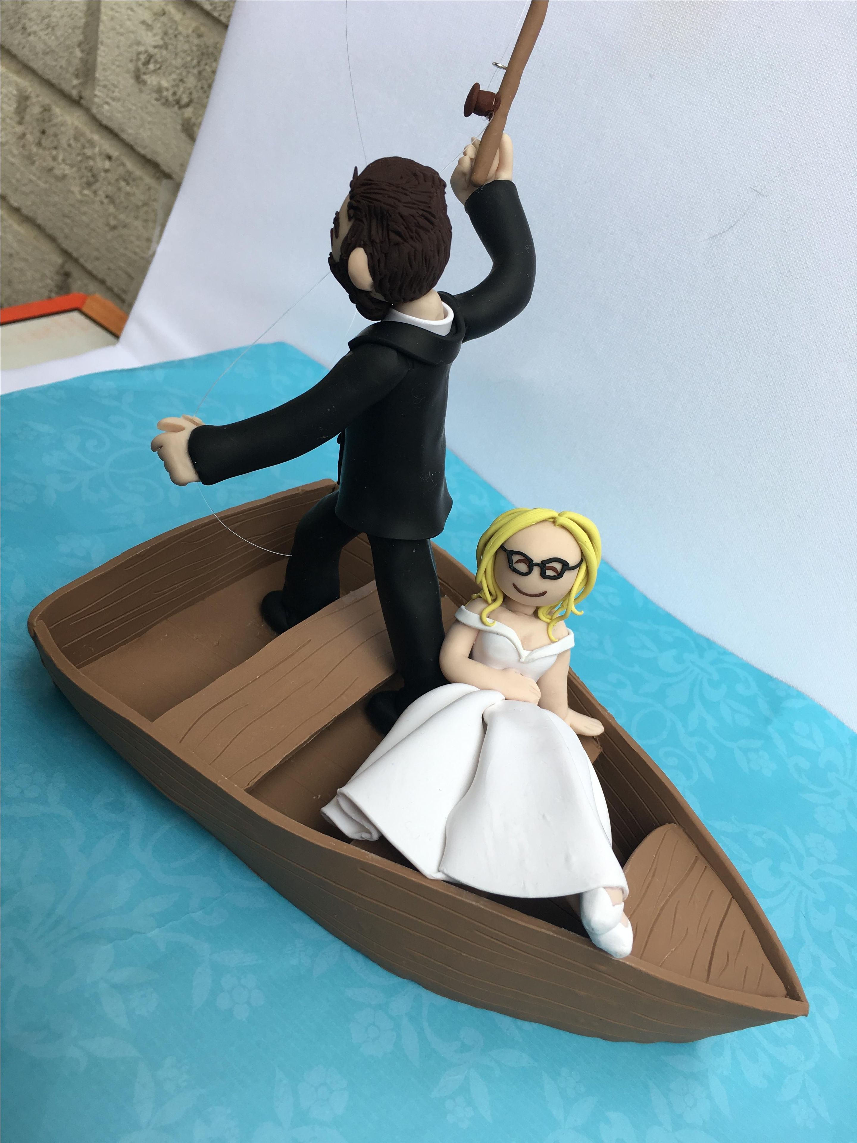 Fishing Cake Topper 2 