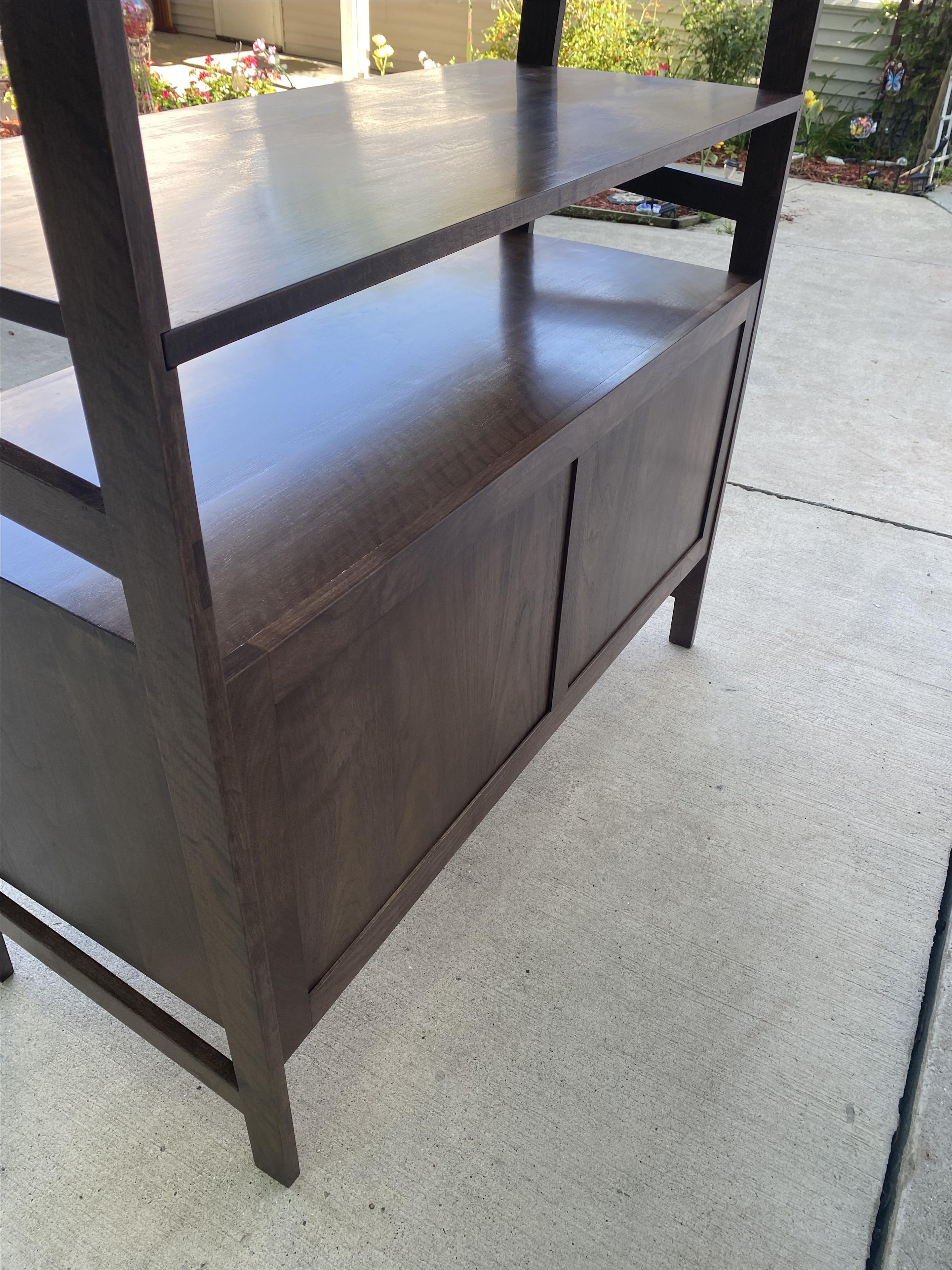 Walnut Bookcase 6