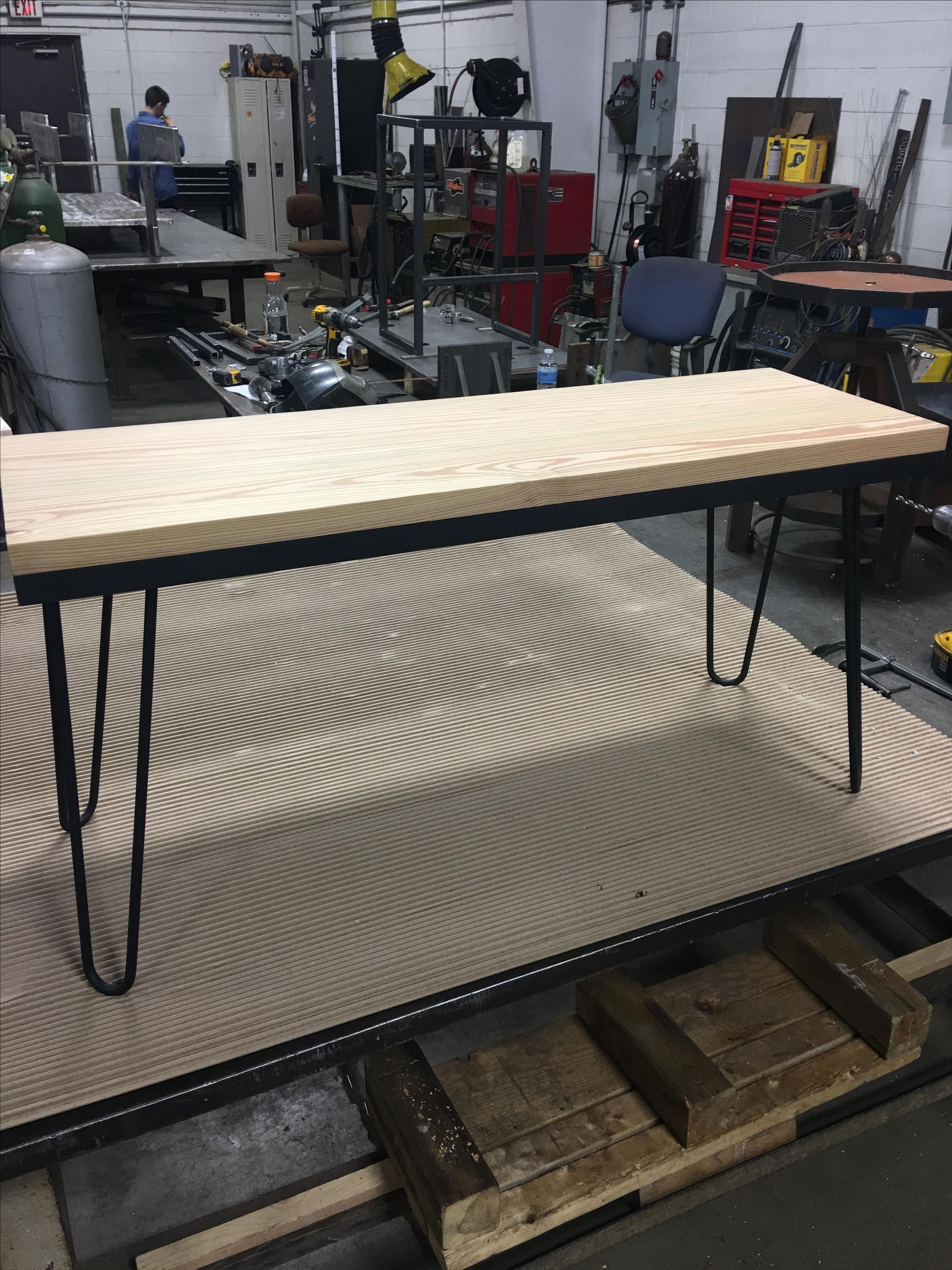 Hairpin Leg Industrial Style Desk