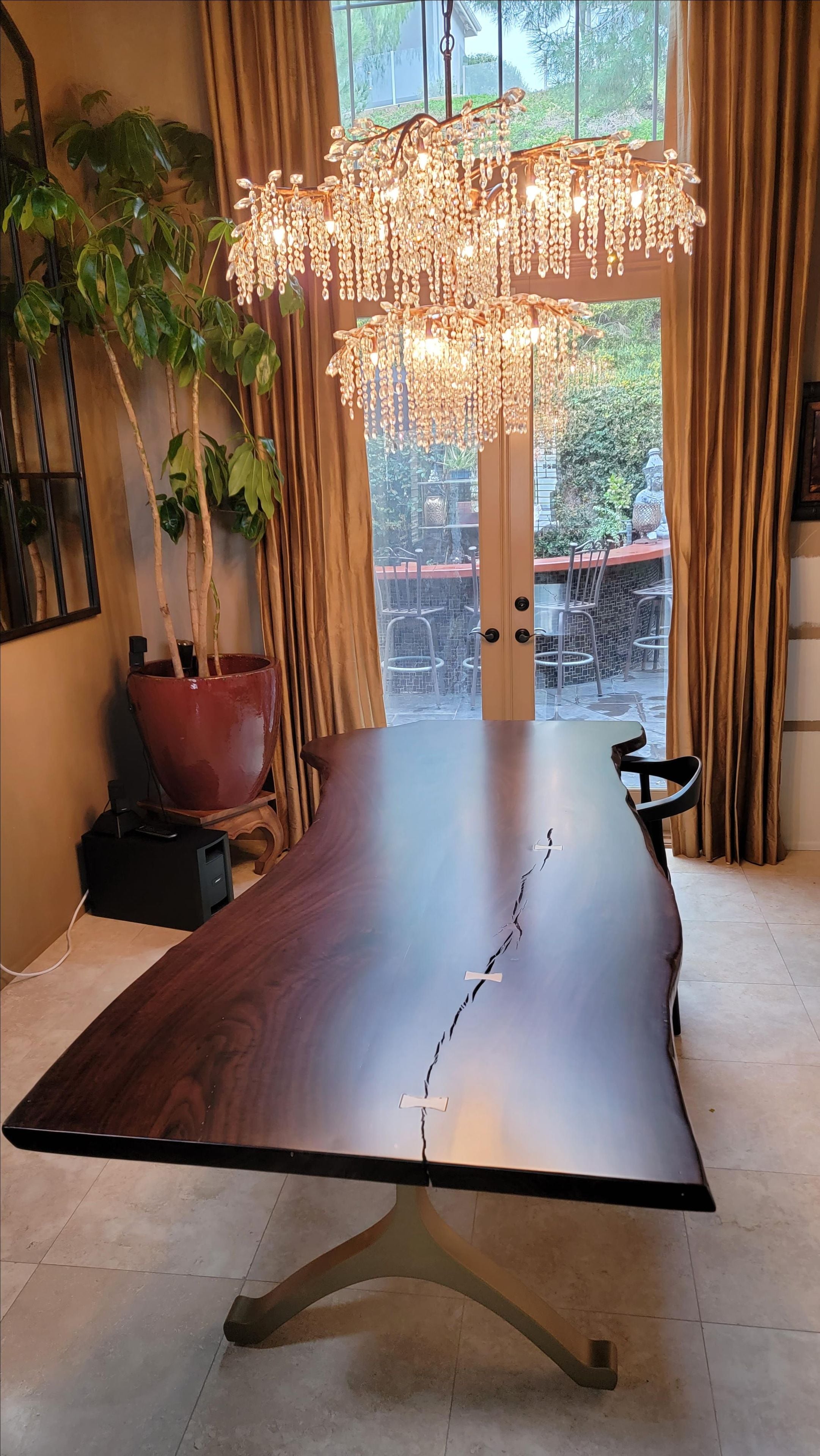 Walnut Live Edge Table