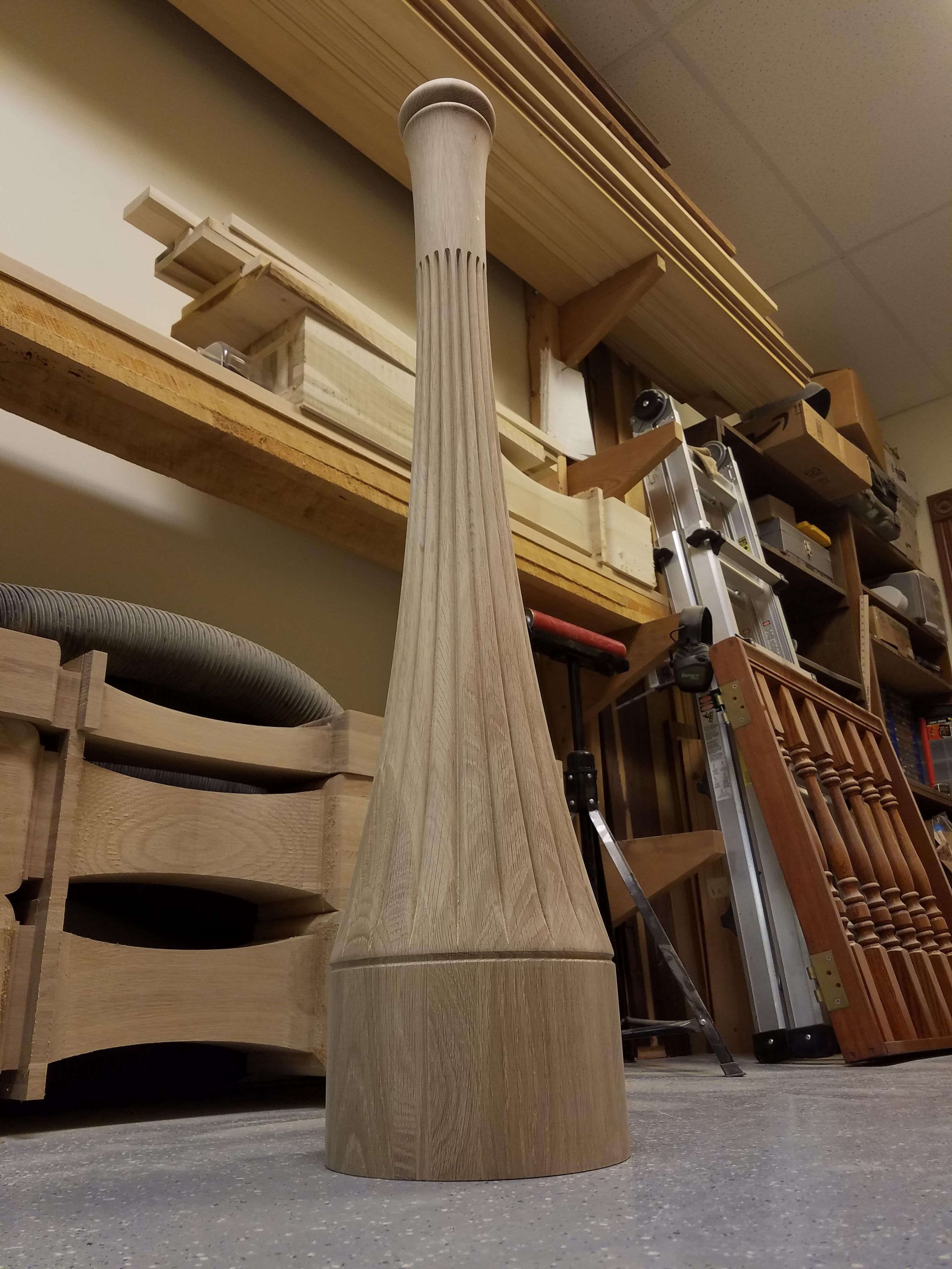 Large Stair Newel Post 4