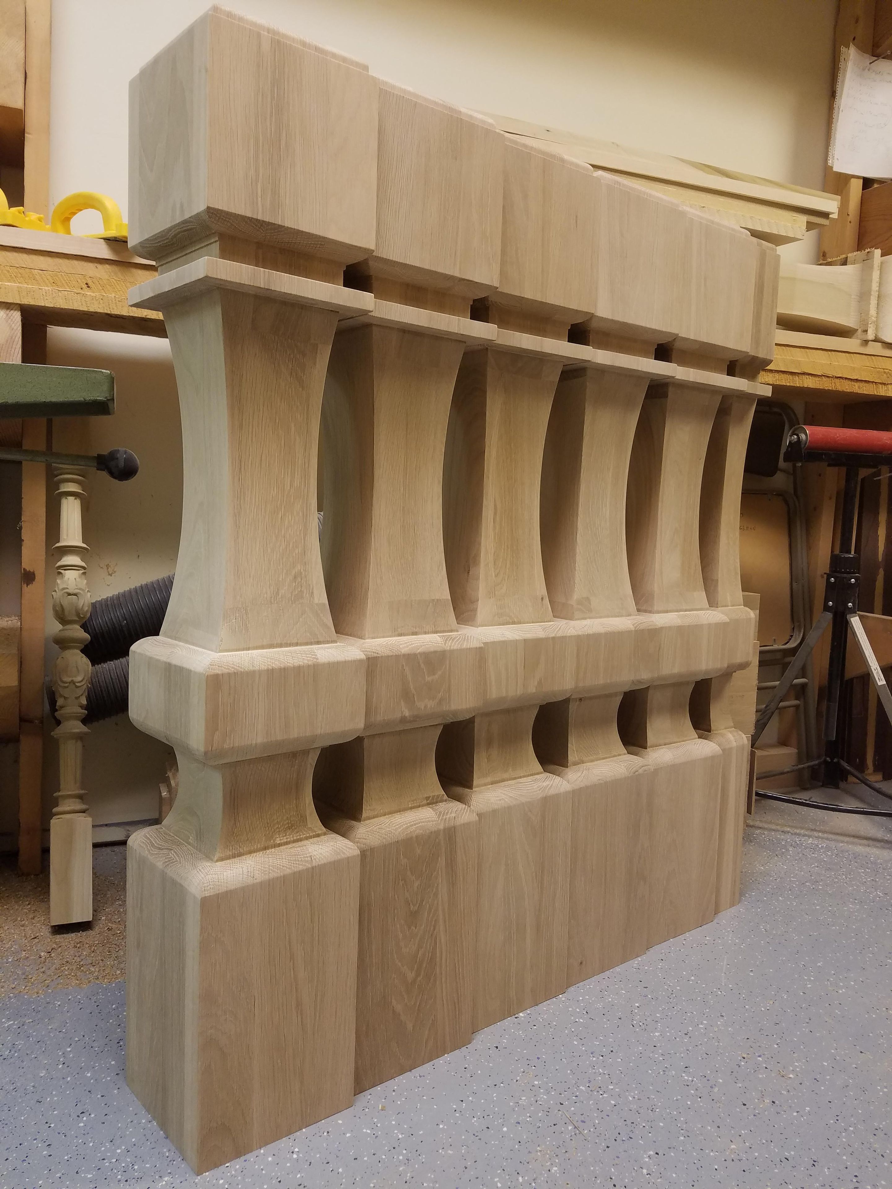 Custom Stair Newel Post 5 